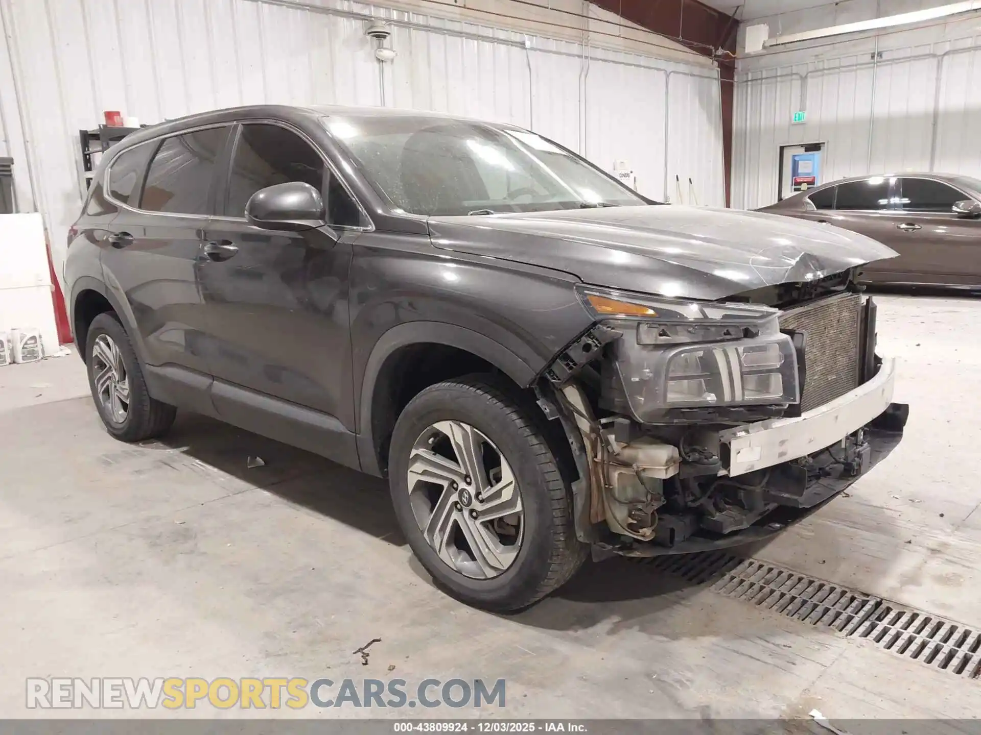 1 Photograph of a damaged car 5NMS1DAJ9MH322341 HYUNDAI SANTA FE 2021