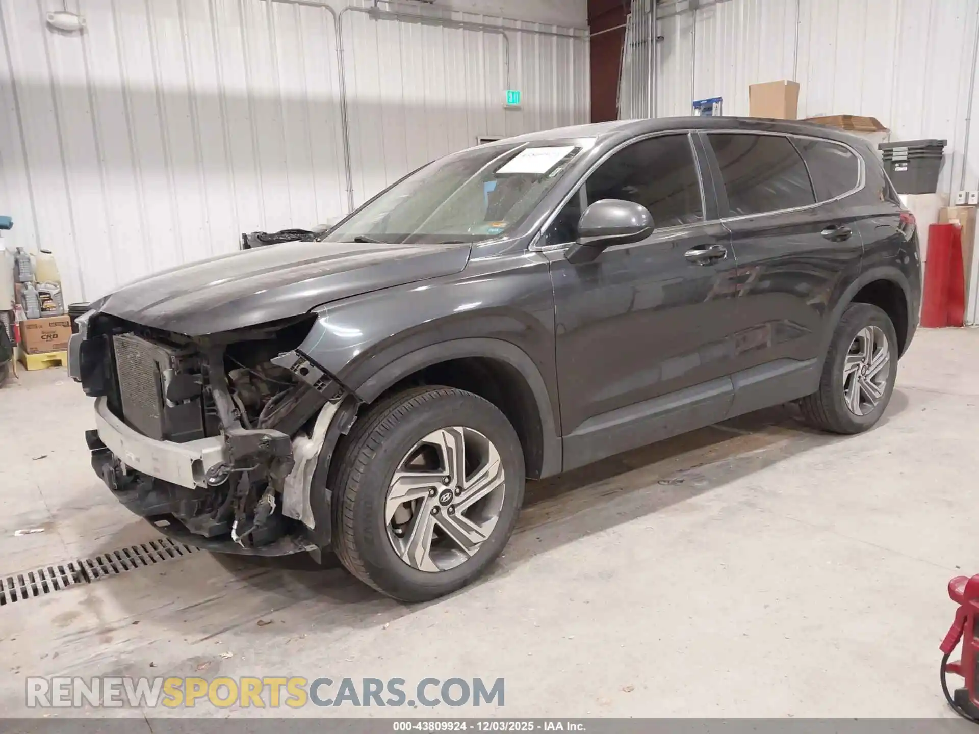 2 Photograph of a damaged car 5NMS1DAJ9MH322341 HYUNDAI SANTA FE 2021