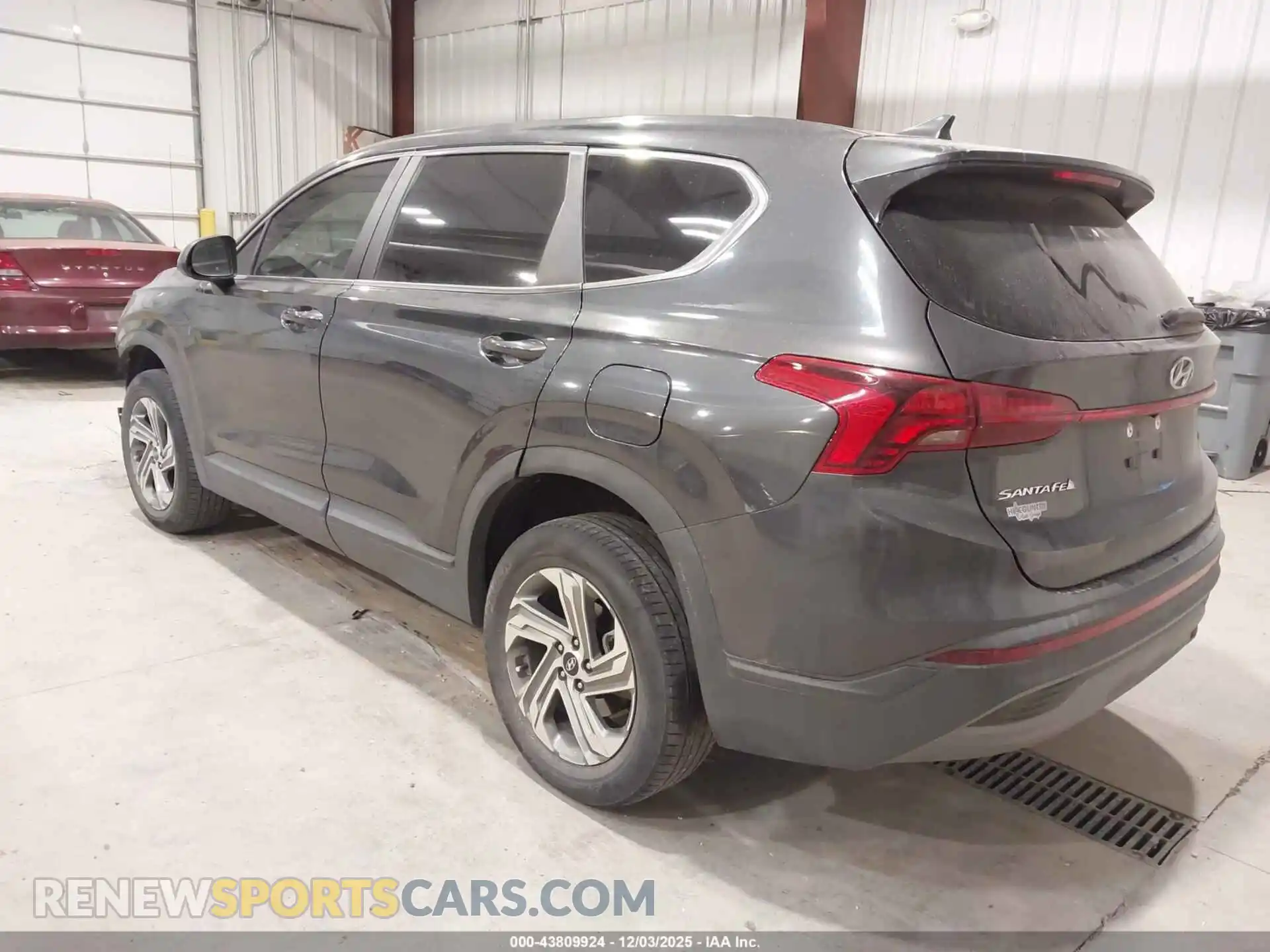 3 Photograph of a damaged car 5NMS1DAJ9MH322341 HYUNDAI SANTA FE 2021