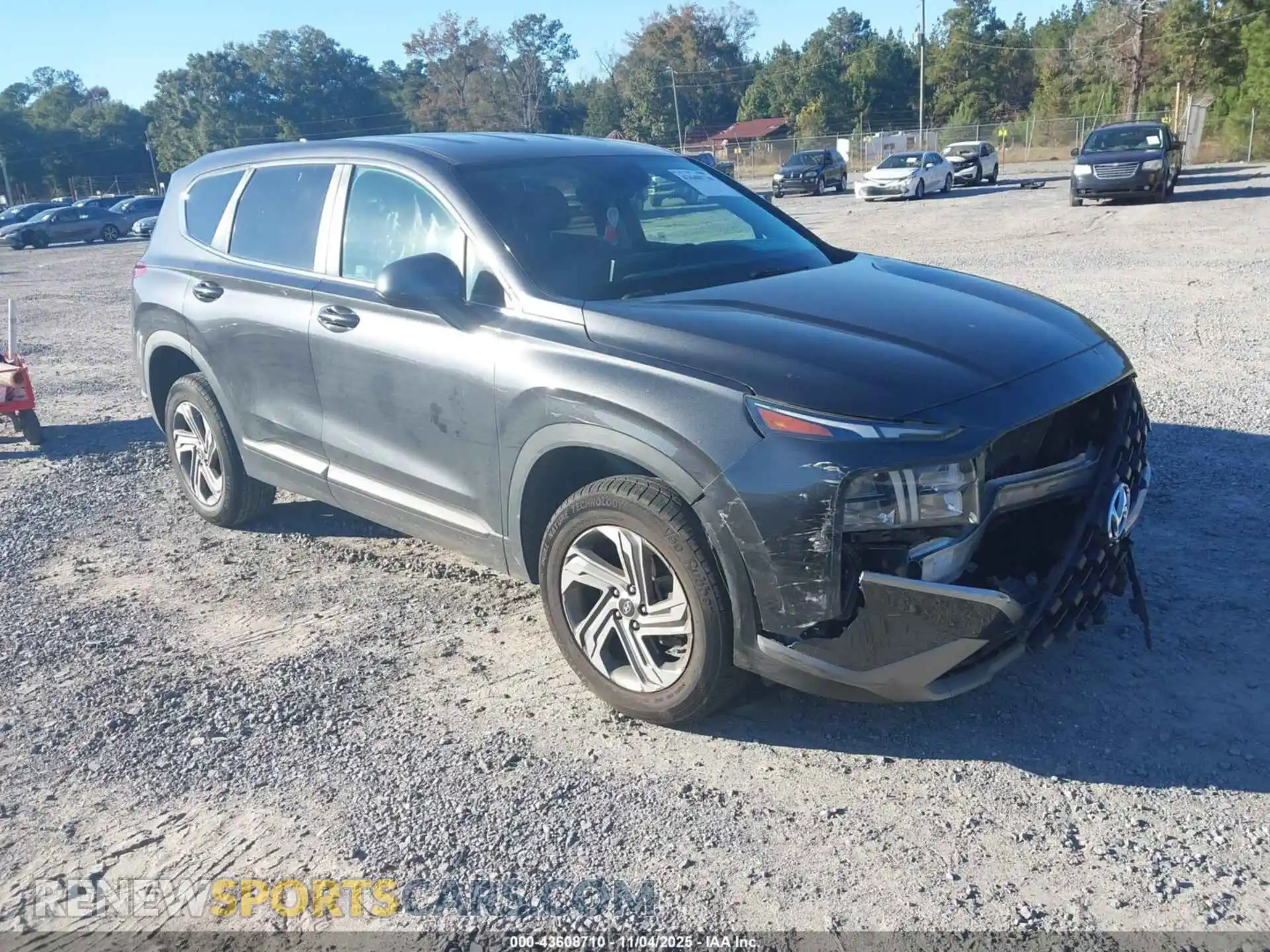 1 Photograph of a damaged car 5NMS1DAJXMH346423 HYUNDAI SANTA FE 2021