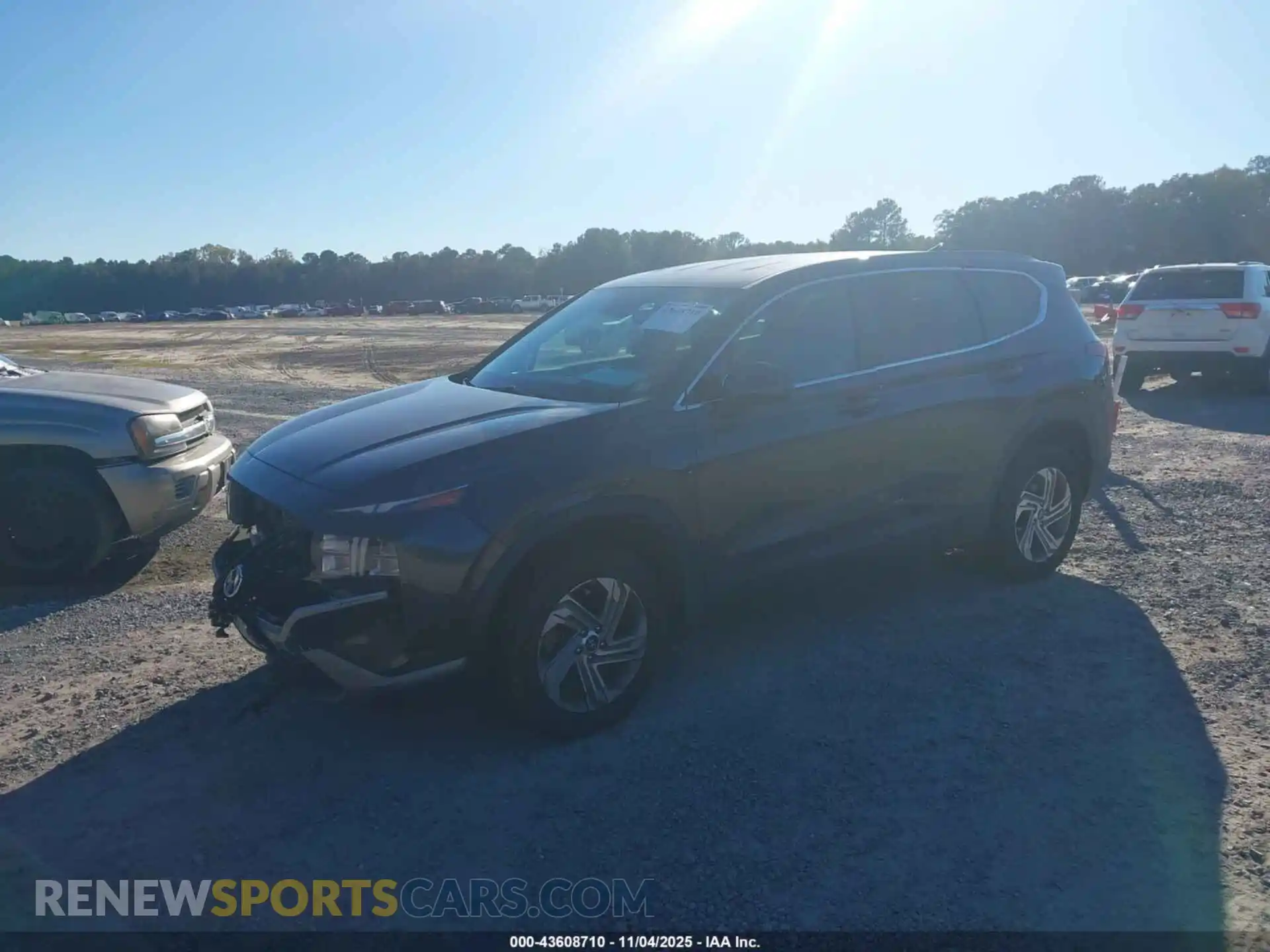 2 Photograph of a damaged car 5NMS1DAJXMH346423 HYUNDAI SANTA FE 2021