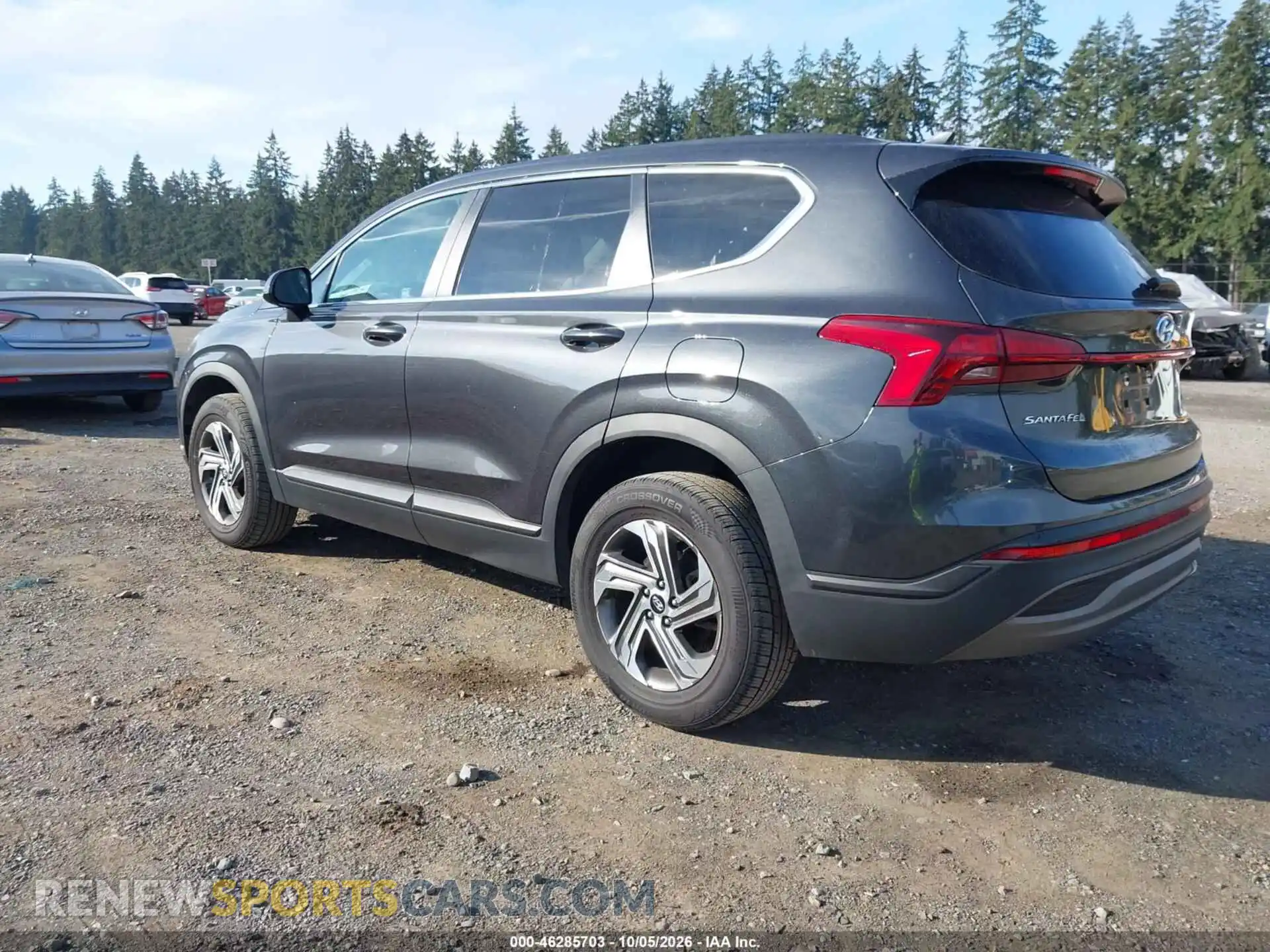 3 Photograph of a damaged car 5NMS1DAJXMH356983 HYUNDAI SANTA FE 2021