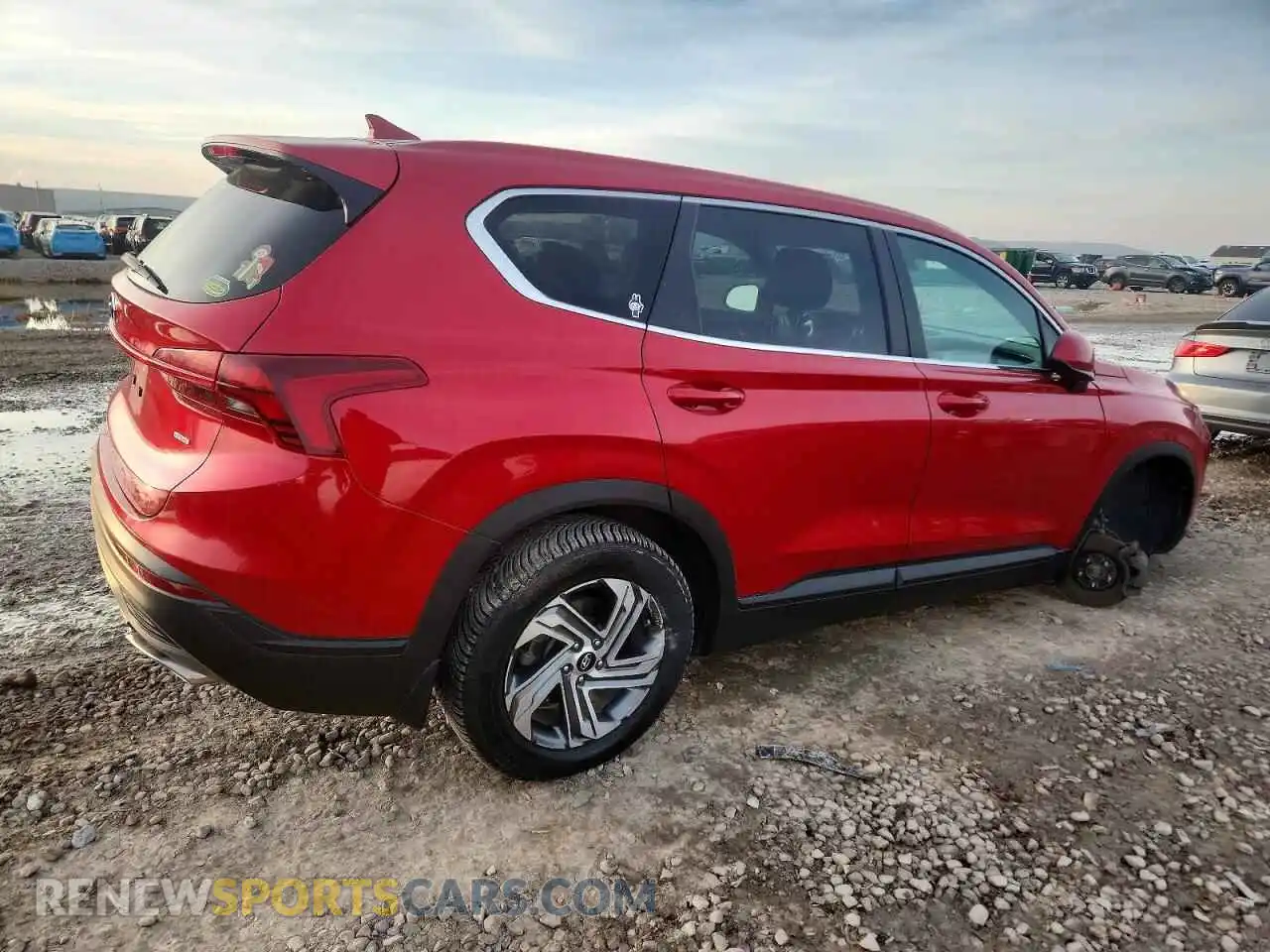 3 Photograph of a damaged car 5NMS1DAJXMH370334 HYUNDAI SANTA FE 2021