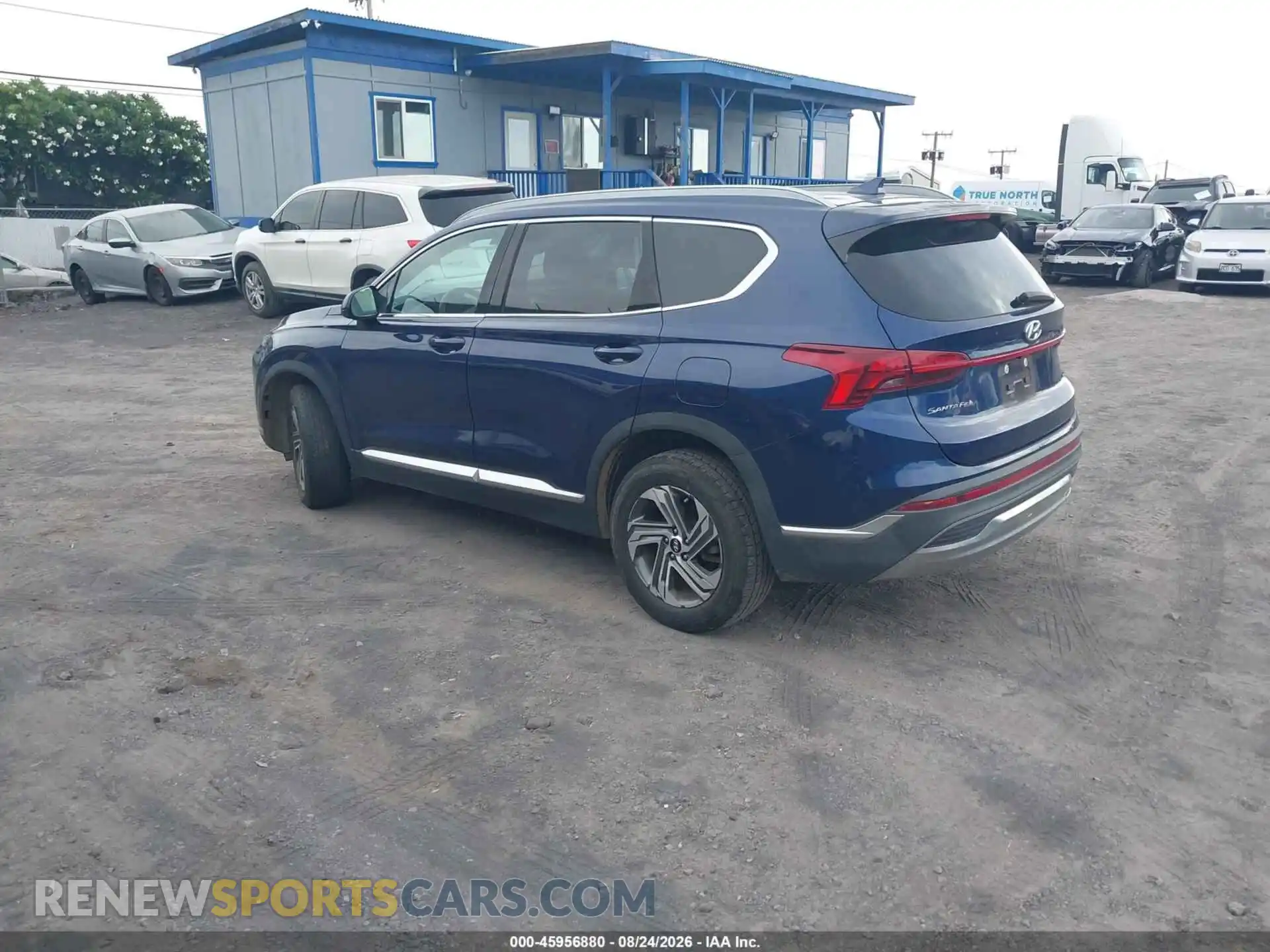 3 Фотография поврежденного автомобиля 5NMS24AJ0MH307496 HYUNDAI SANTA FE 2021