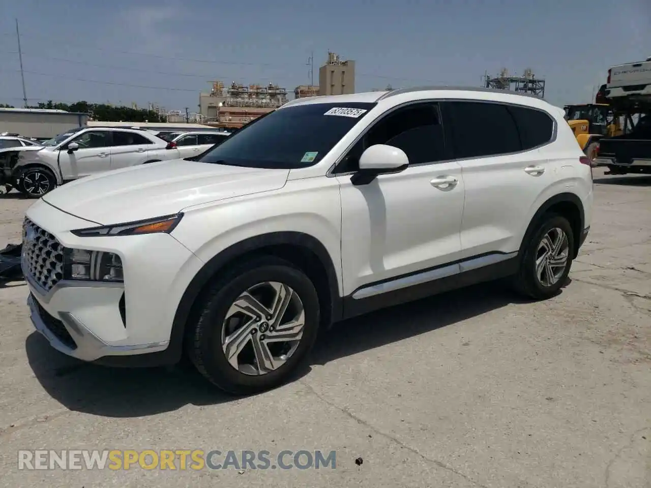 1 Photograph of a damaged car 5NMS24AJ0MH331720 HYUNDAI SANTA FE 2021