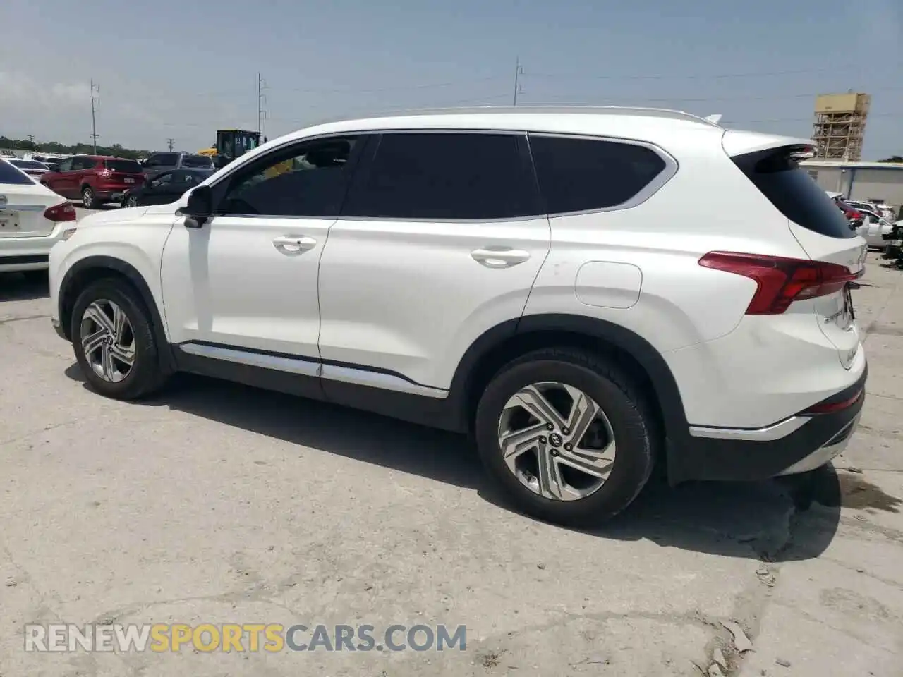 2 Photograph of a damaged car 5NMS24AJ0MH331720 HYUNDAI SANTA FE 2021