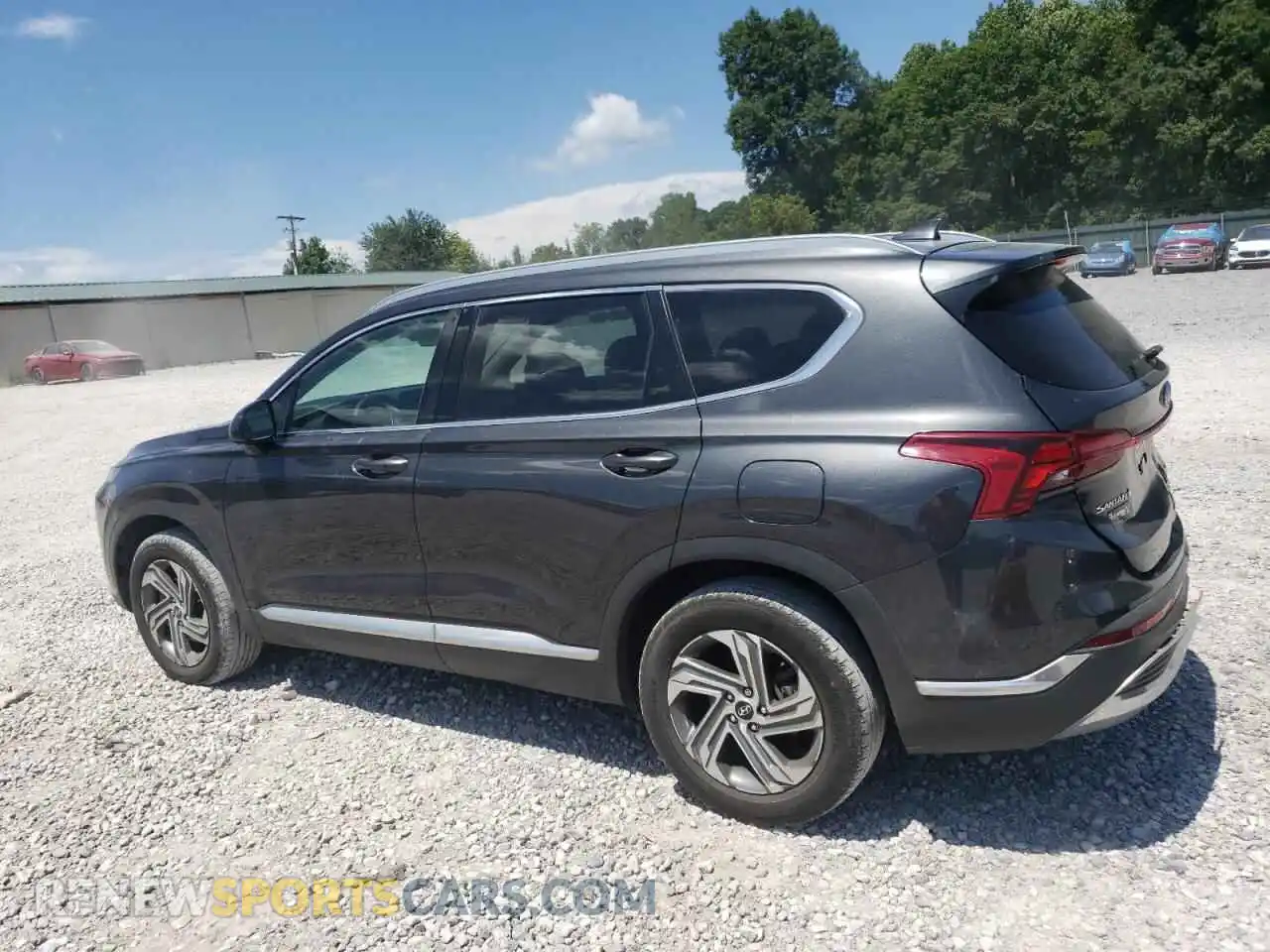 2 Photograph of a damaged car 5NMS24AJ0MH336741 HYUNDAI SANTA FE 2021