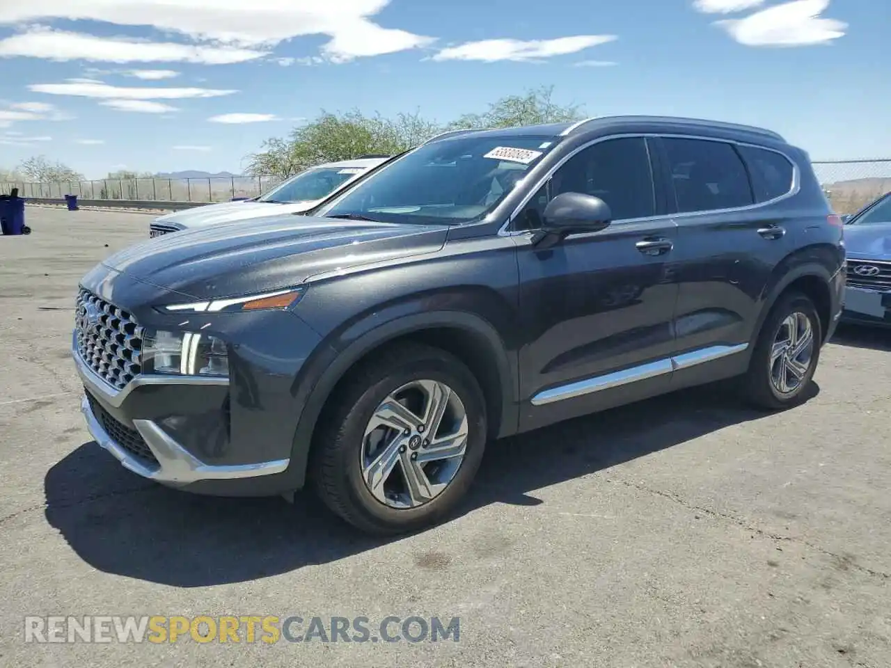 1 Photograph of a damaged car 5NMS24AJ2MH332139 HYUNDAI SANTA FE 2021
