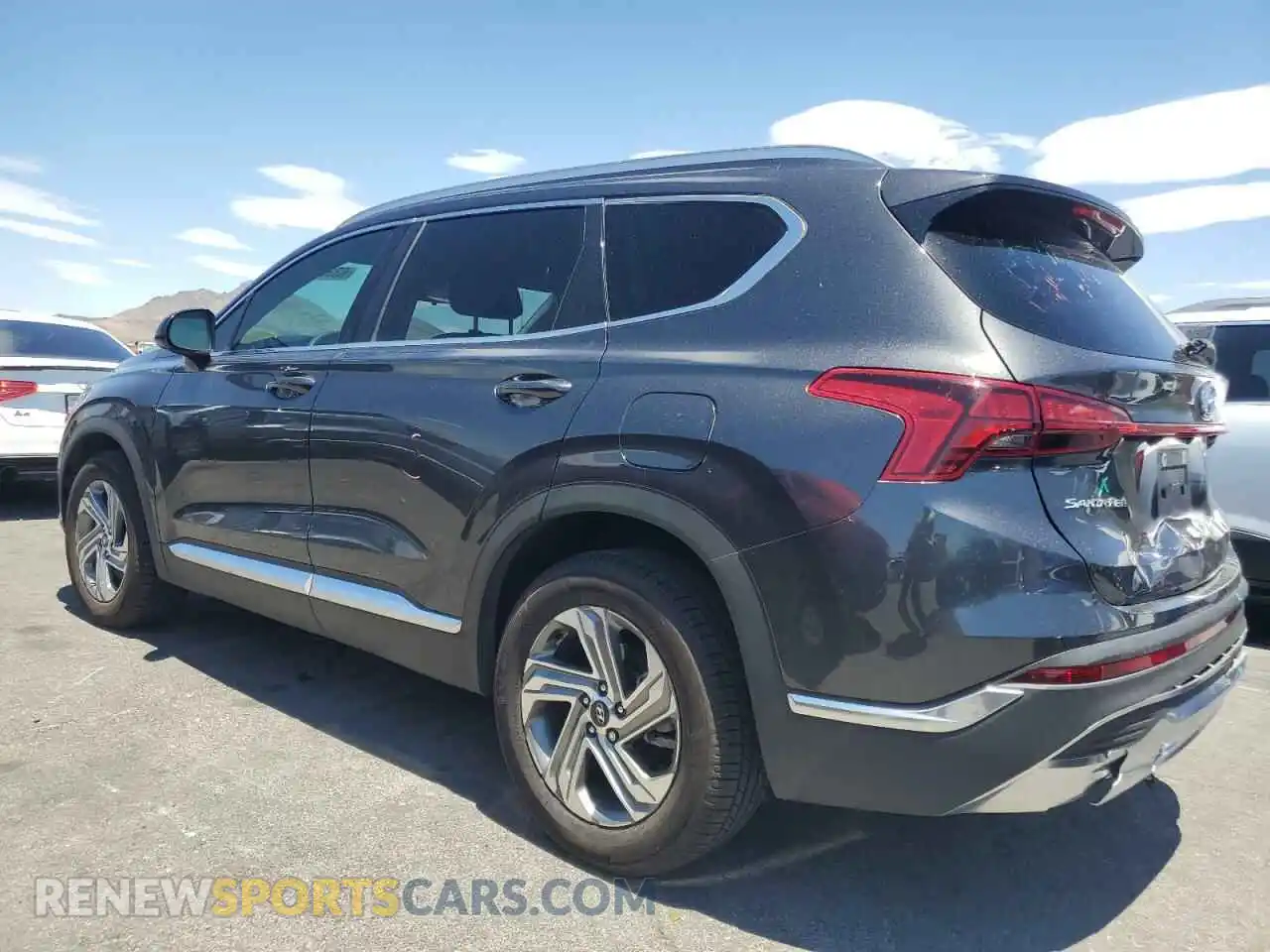 2 Photograph of a damaged car 5NMS24AJ2MH332139 HYUNDAI SANTA FE 2021