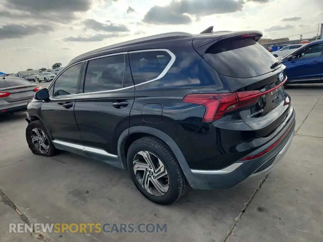 2 Фотография поврежденного автомобиля 5NMS24AJ3MH324597 HYUNDAI SANTA FE 2021