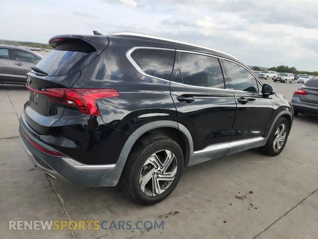 3 Фотография поврежденного автомобиля 5NMS24AJ3MH324597 HYUNDAI SANTA FE 2021