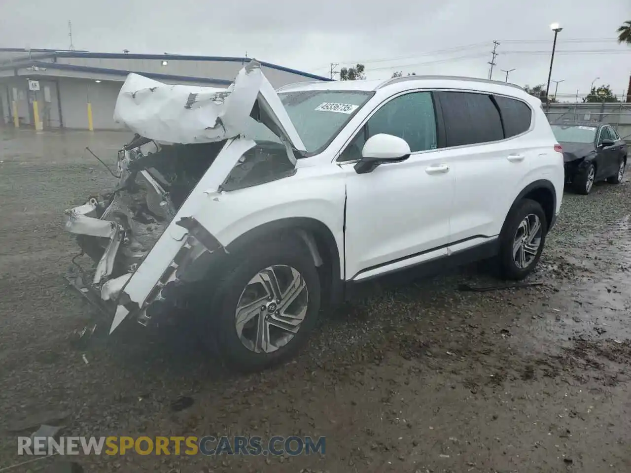 1 Фотография поврежденного автомобиля 5NMS24AJ7MH318303 HYUNDAI SANTA FE 2021