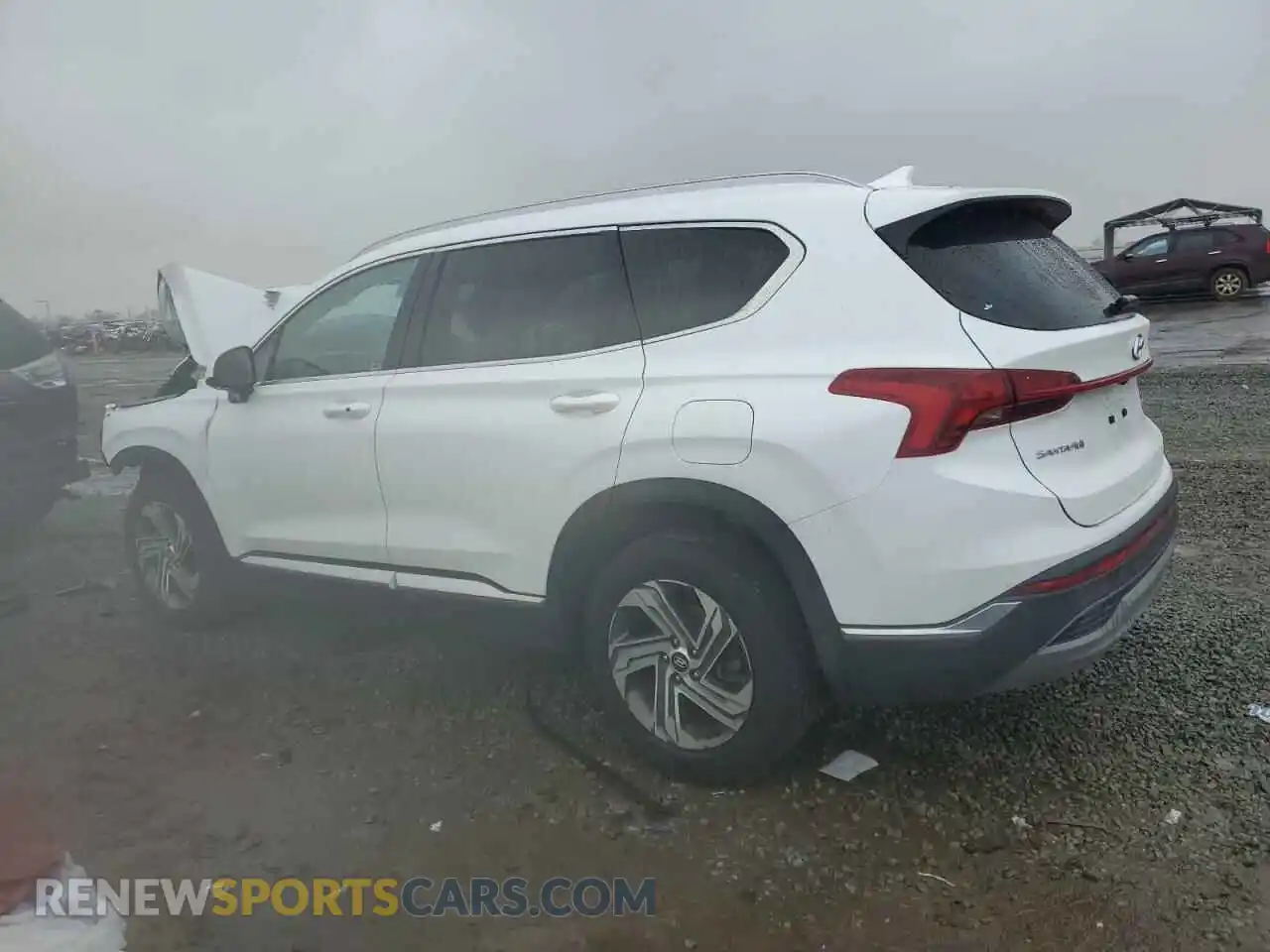 2 Фотография поврежденного автомобиля 5NMS24AJ7MH318303 HYUNDAI SANTA FE 2021