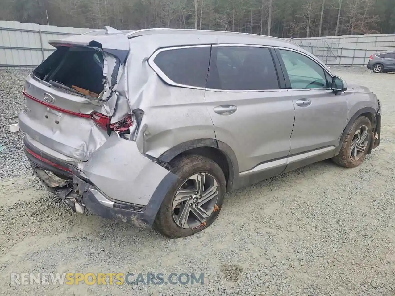 3 Photograph of a damaged car 5NMS24AJ8MH366523 HYUNDAI SANTA FE 2021