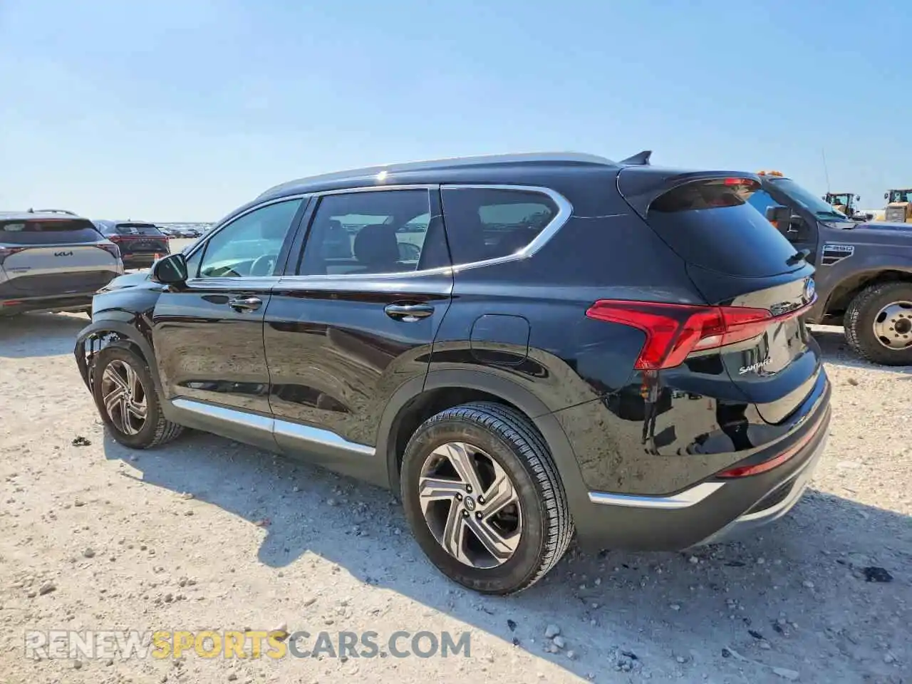 2 Photograph of a damaged car 5NMS24AJXMH321647 HYUNDAI SANTA FE 2021