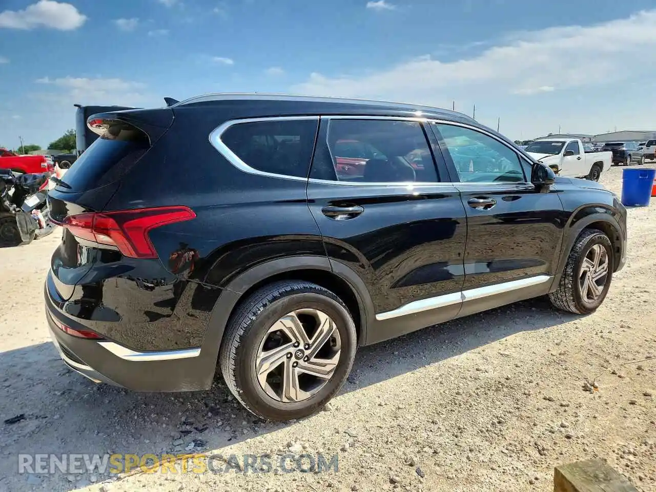 3 Photograph of a damaged car 5NMS24AJXMH321647 HYUNDAI SANTA FE 2021