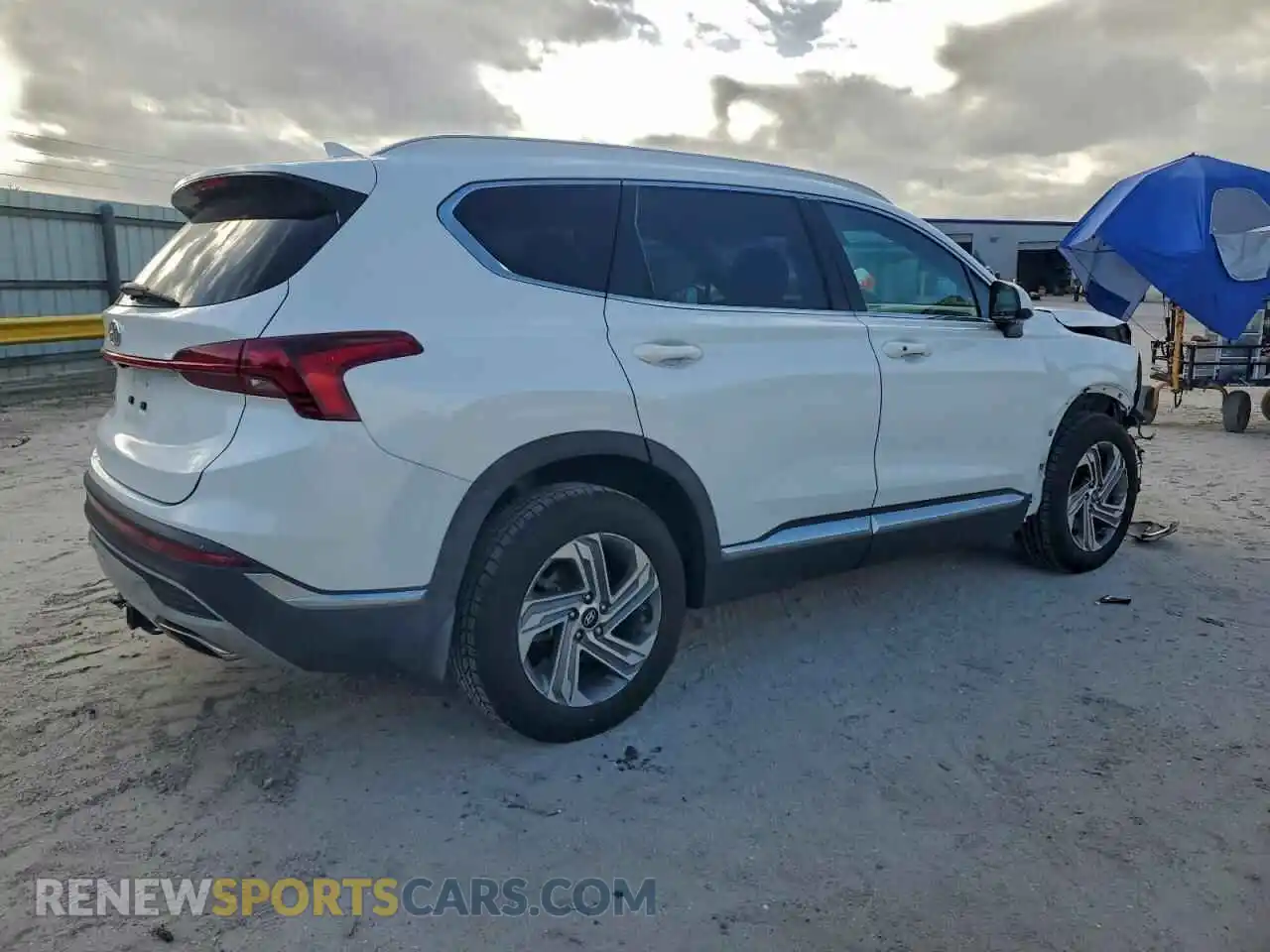3 Photograph of a damaged car 5NMS24AJXMH341106 HYUNDAI SANTA FE 2021