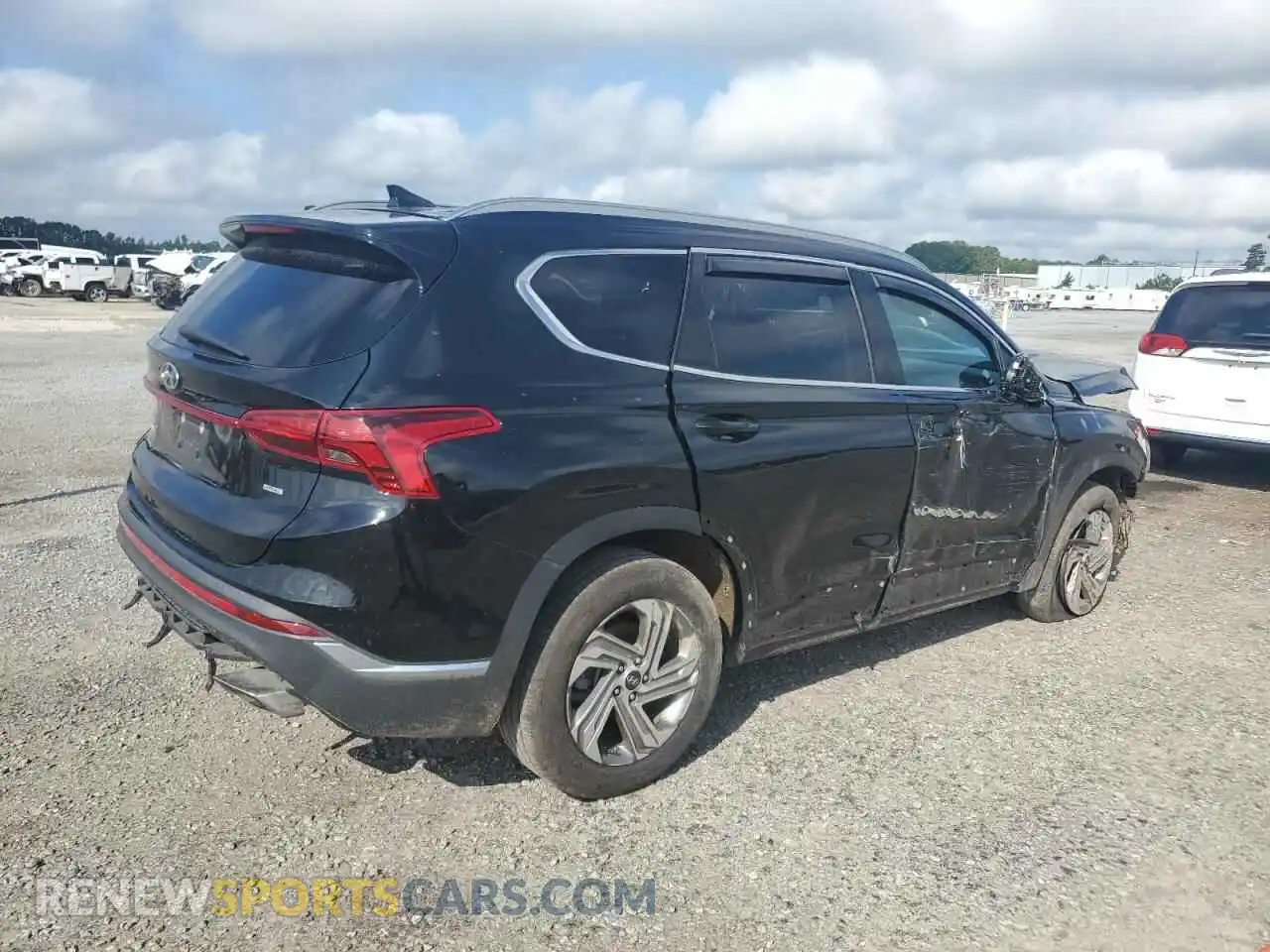 3 Фотография поврежденного автомобиля 5NMS2DAJ0MH342099 HYUNDAI SANTA FE 2021