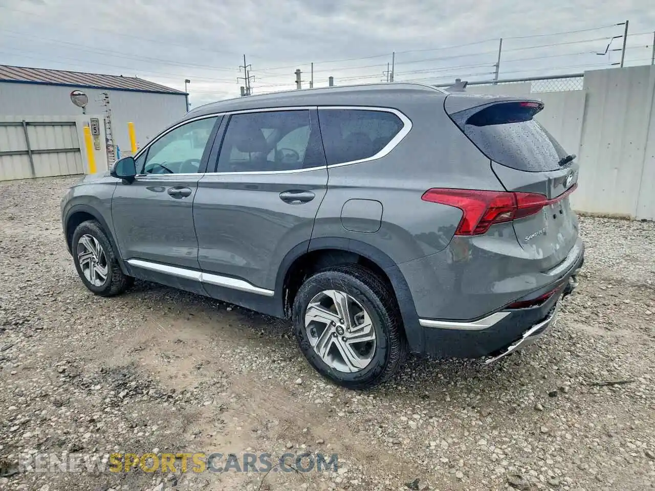 2 fotografías del automóvil dañado 5NMS2DAJ0MH361090 HYUNDAI SANTA FE 2021