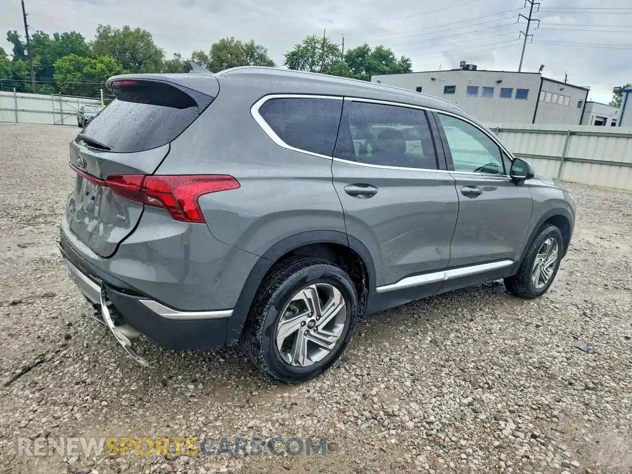 3 fotografías del automóvil dañado 5NMS2DAJ0MH361090 HYUNDAI SANTA FE 2021