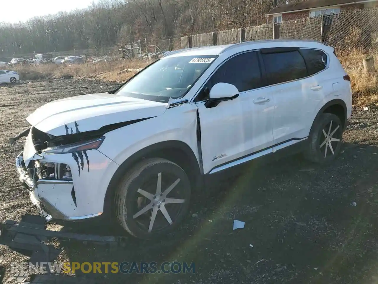 1 Photograph of a damaged car 5NMS2DAJ1MH320614 HYUNDAI SANTA FE 2021