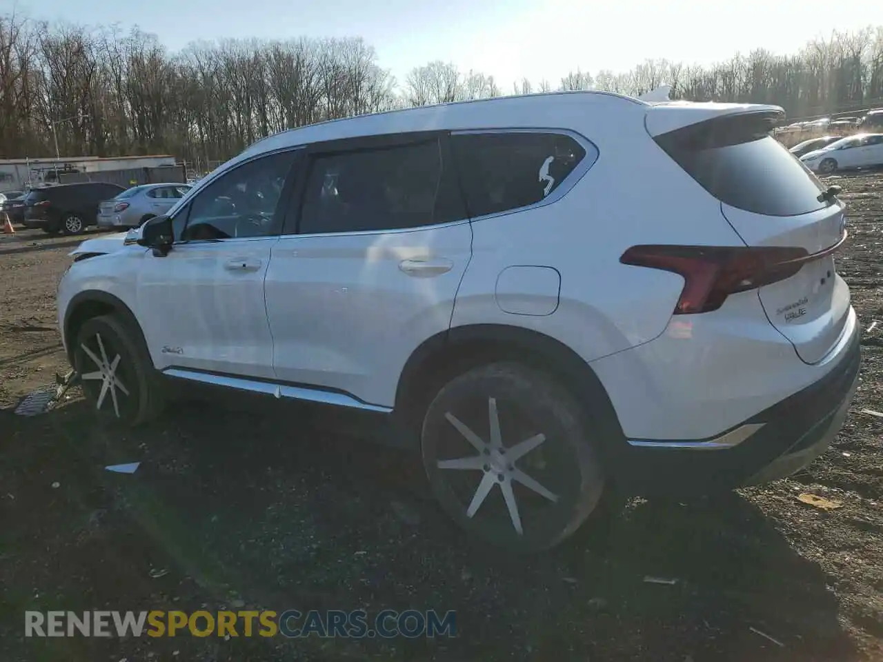2 Photograph of a damaged car 5NMS2DAJ1MH320614 HYUNDAI SANTA FE 2021