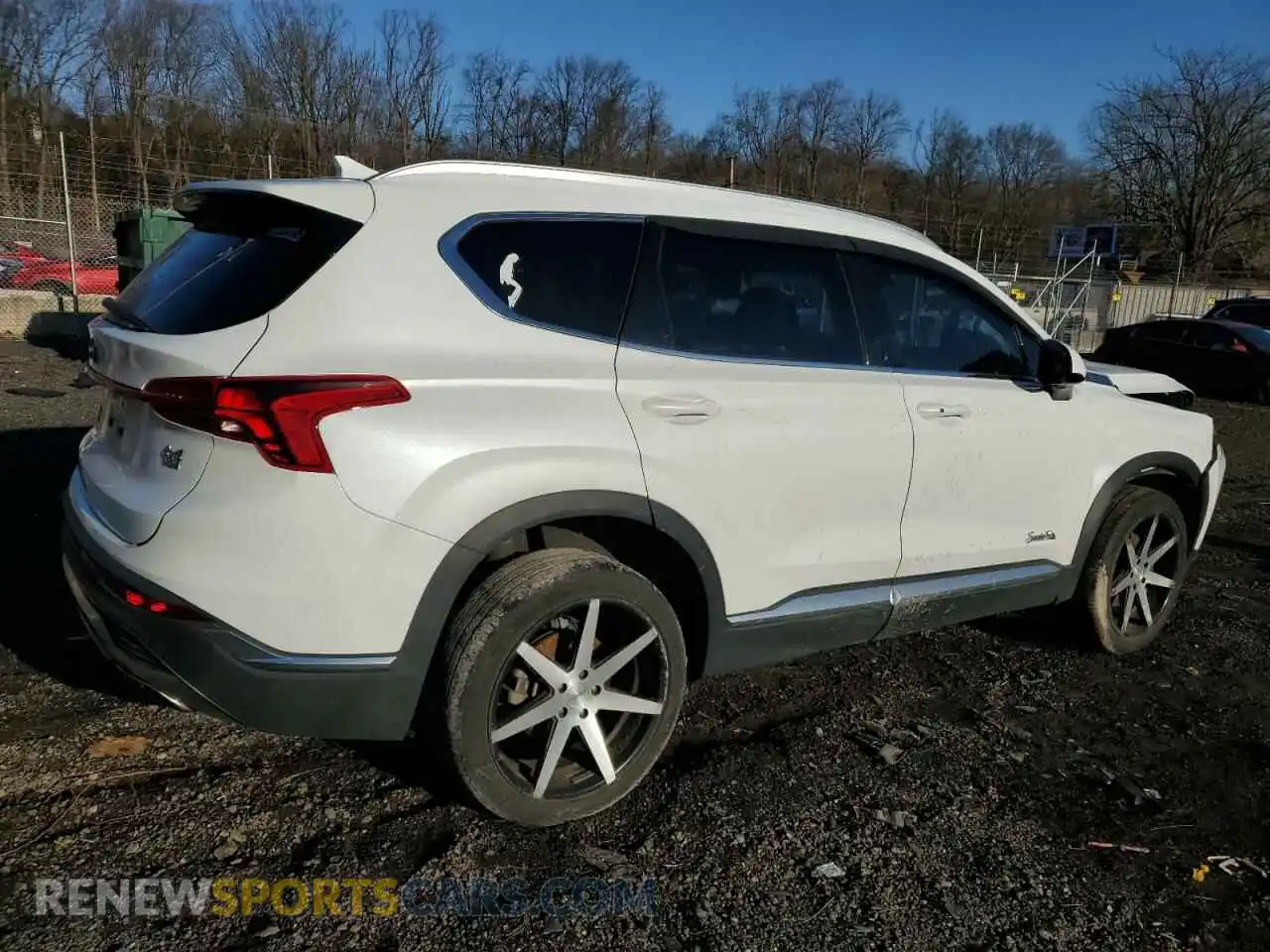 3 Photograph of a damaged car 5NMS2DAJ1MH320614 HYUNDAI SANTA FE 2021