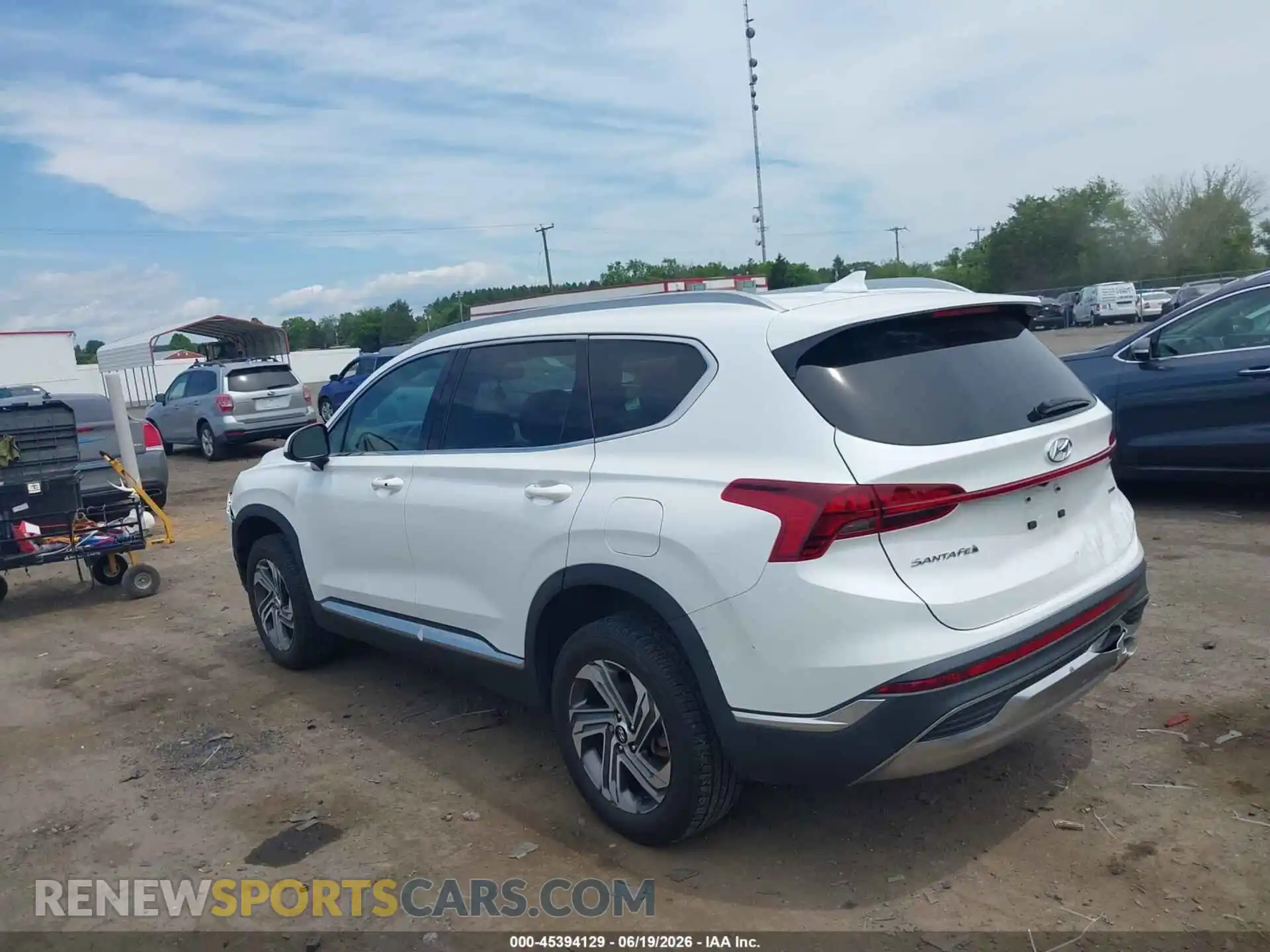 3 Photograph of a damaged car 5NMS2DAJ1MH347991 HYUNDAI SANTA FE 2021