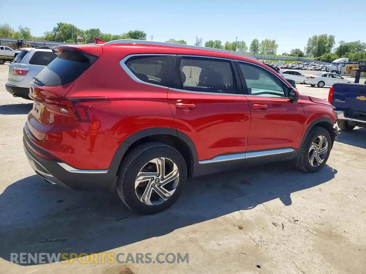 3 Photograph of a damaged car 5NMS2DAJ1MH359655 HYUNDAI SANTA FE 2021