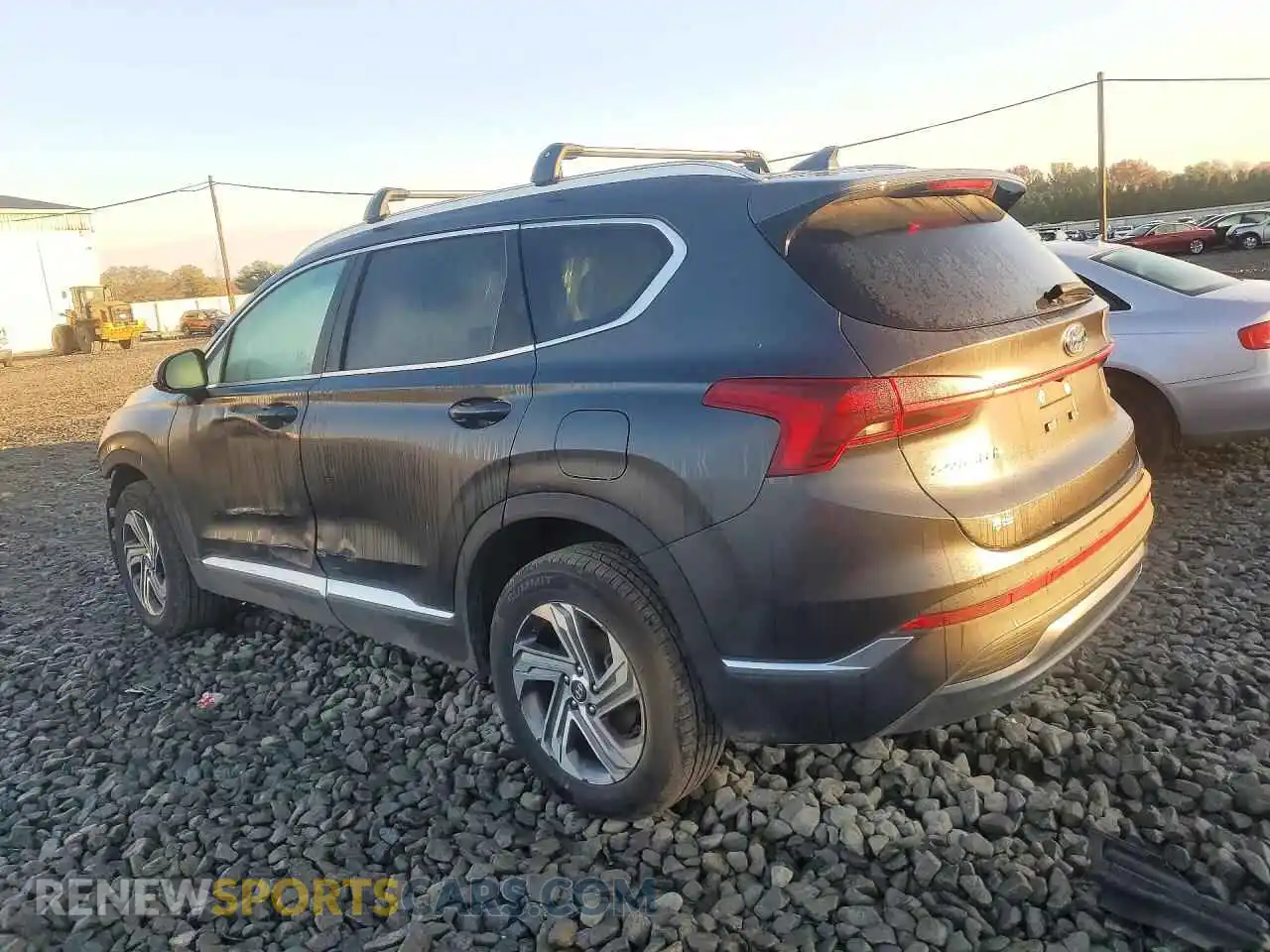 2 Photograph of a damaged car 5NMS2DAJ2MH308973 HYUNDAI SANTA FE 2021