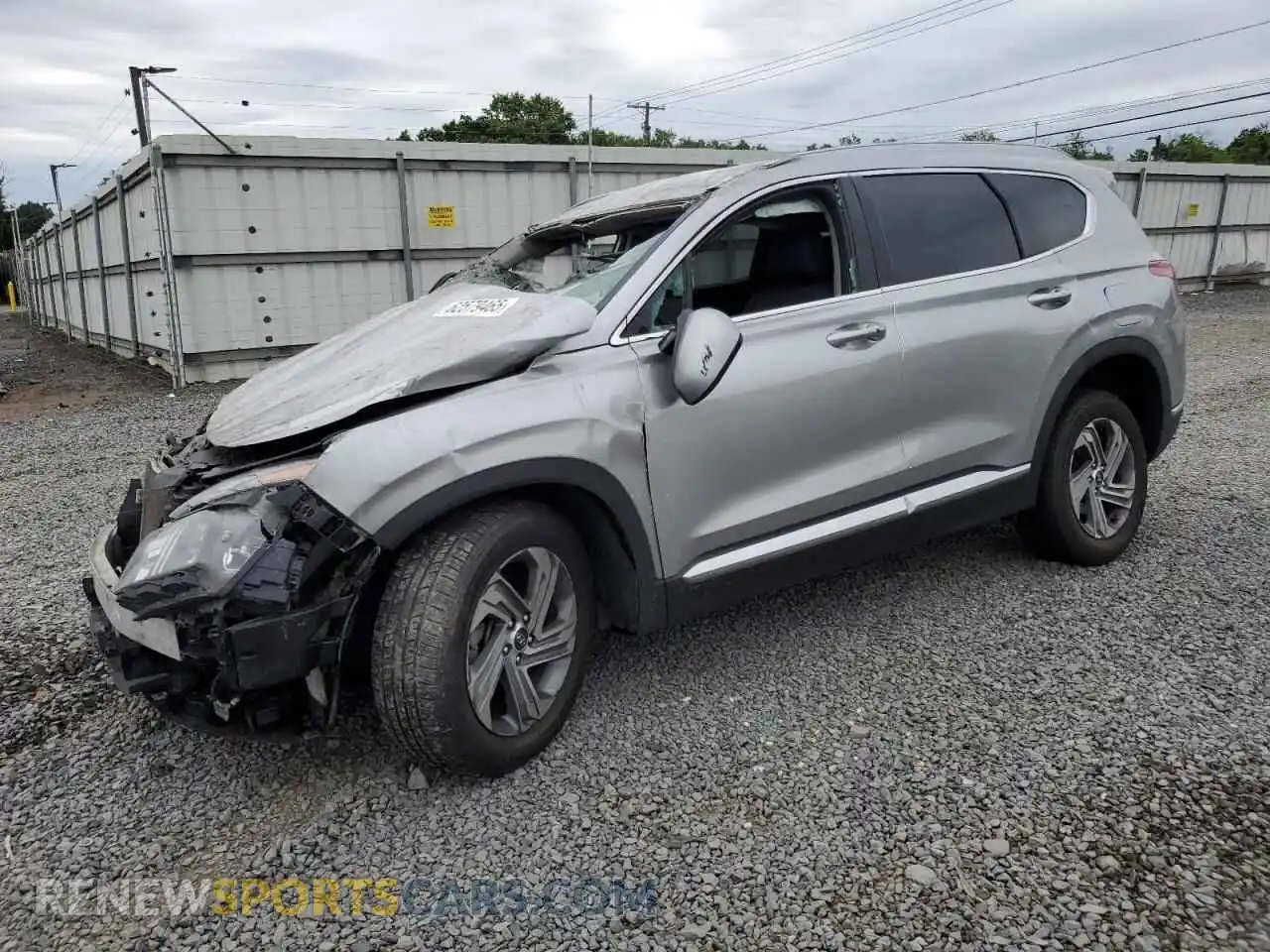 1 Photograph of a damaged car 5NMS2DAJ2MH310805 HYUNDAI SANTA FE 2021