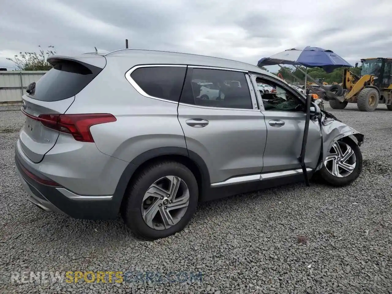 3 Photograph of a damaged car 5NMS2DAJ2MH310805 HYUNDAI SANTA FE 2021