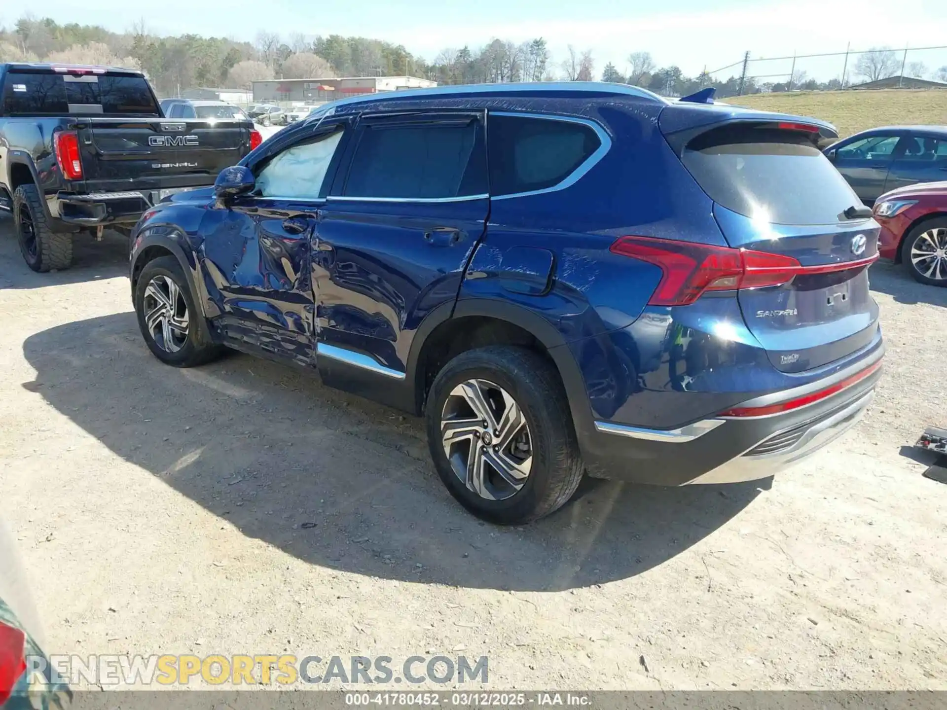 3 Photograph of a damaged car 5NMS2DAJ2MH316068 HYUNDAI SANTA FE 2021