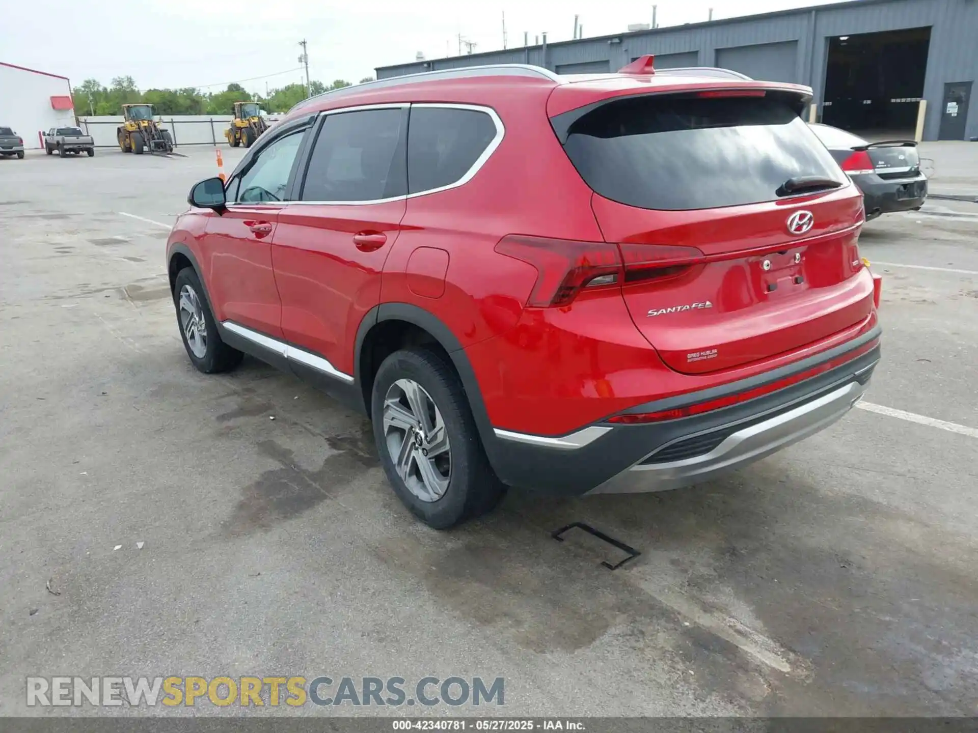 3 Photograph of a damaged car 5NMS2DAJ2MH321366 HYUNDAI SANTA FE 2021