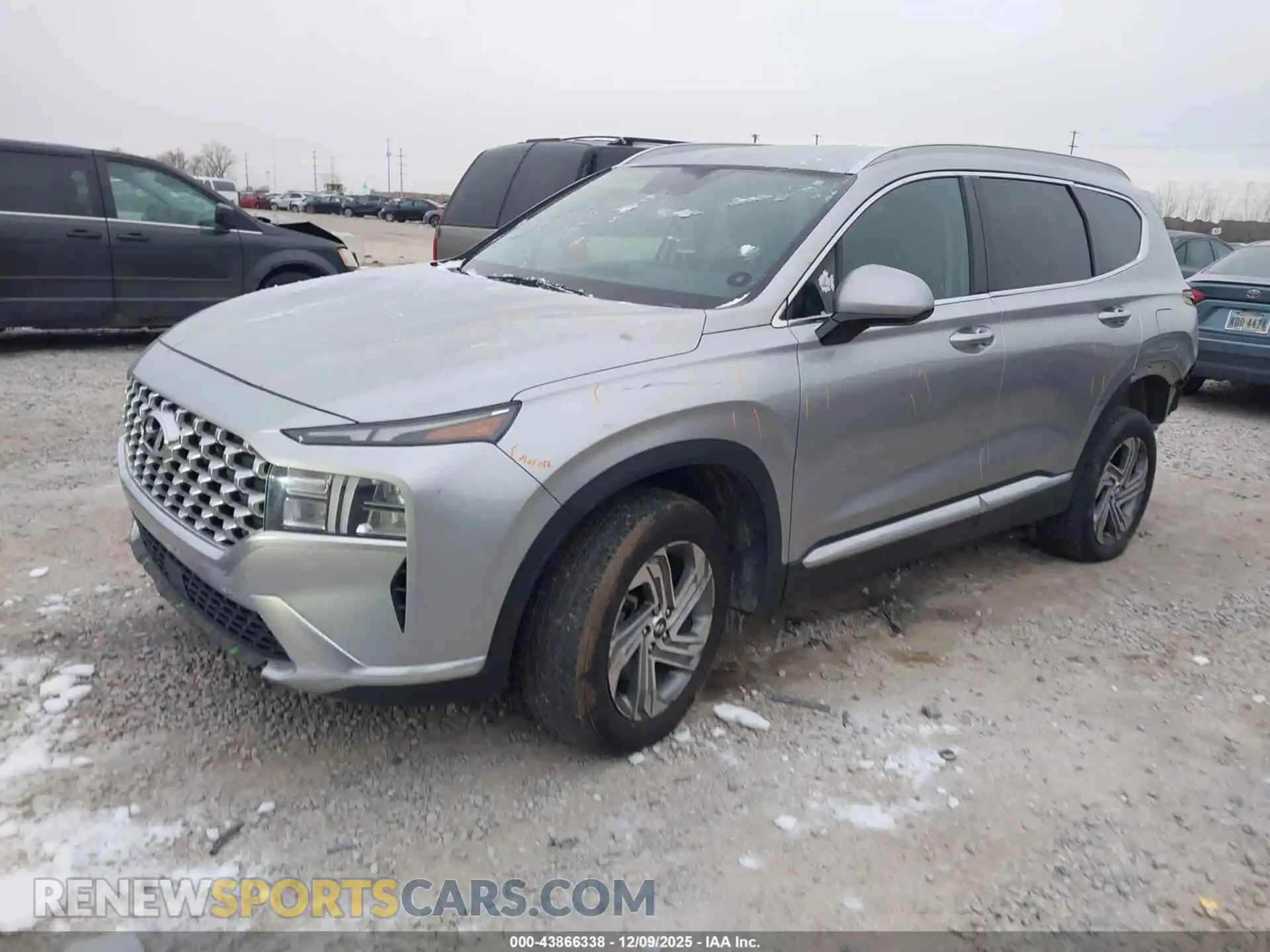 2 Фотография поврежденного автомобиля 5NMS2DAJ2MH352150 HYUNDAI SANTA FE 2021
