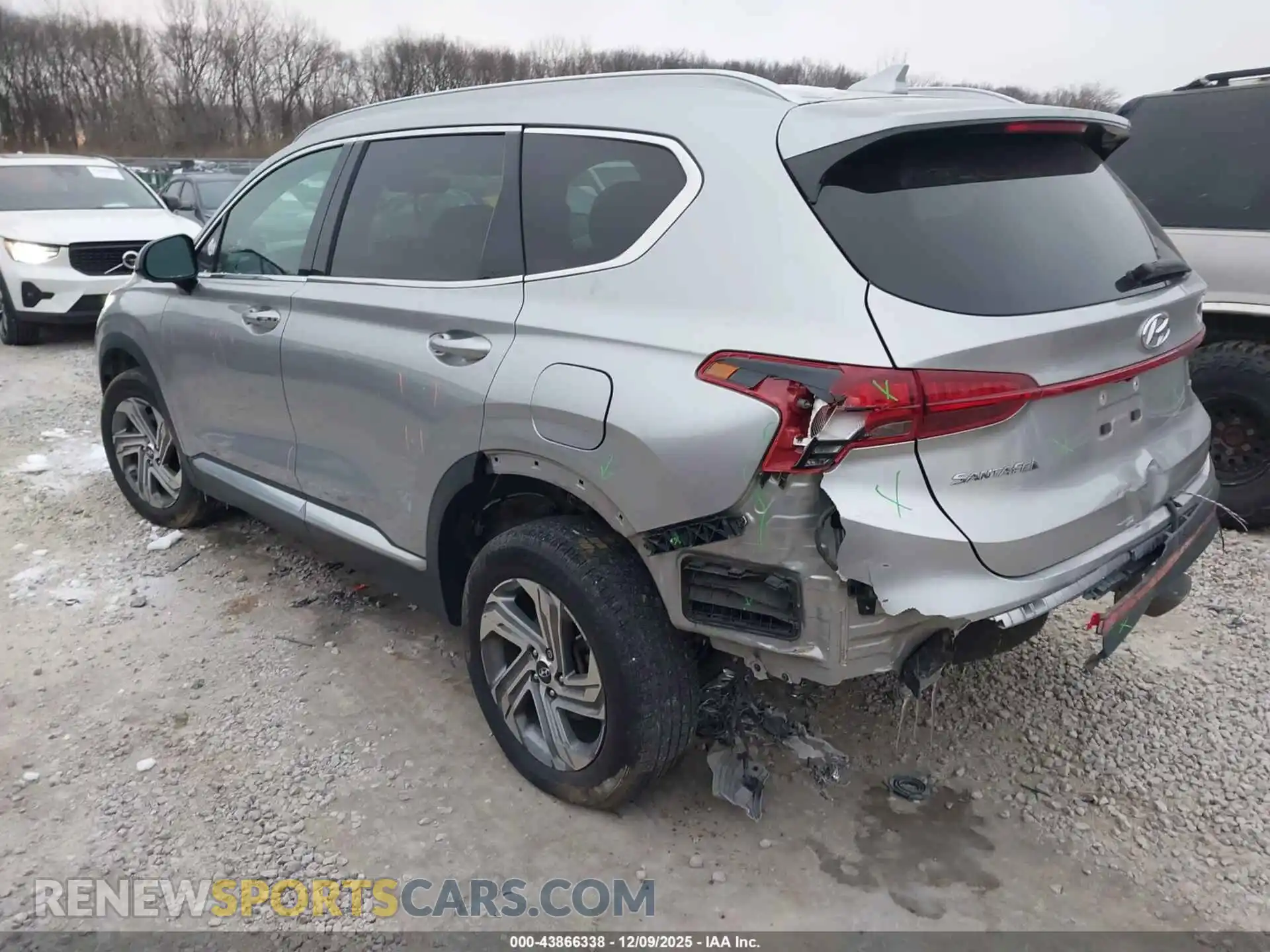 3 Фотография поврежденного автомобиля 5NMS2DAJ2MH352150 HYUNDAI SANTA FE 2021