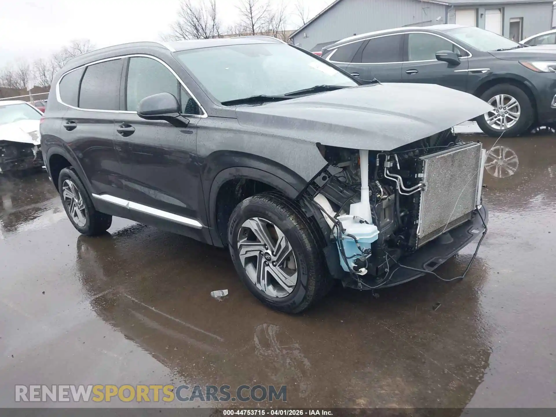 1 Photograph of a damaged car 5NMS2DAJ3MH347653 HYUNDAI SANTA FE 2021