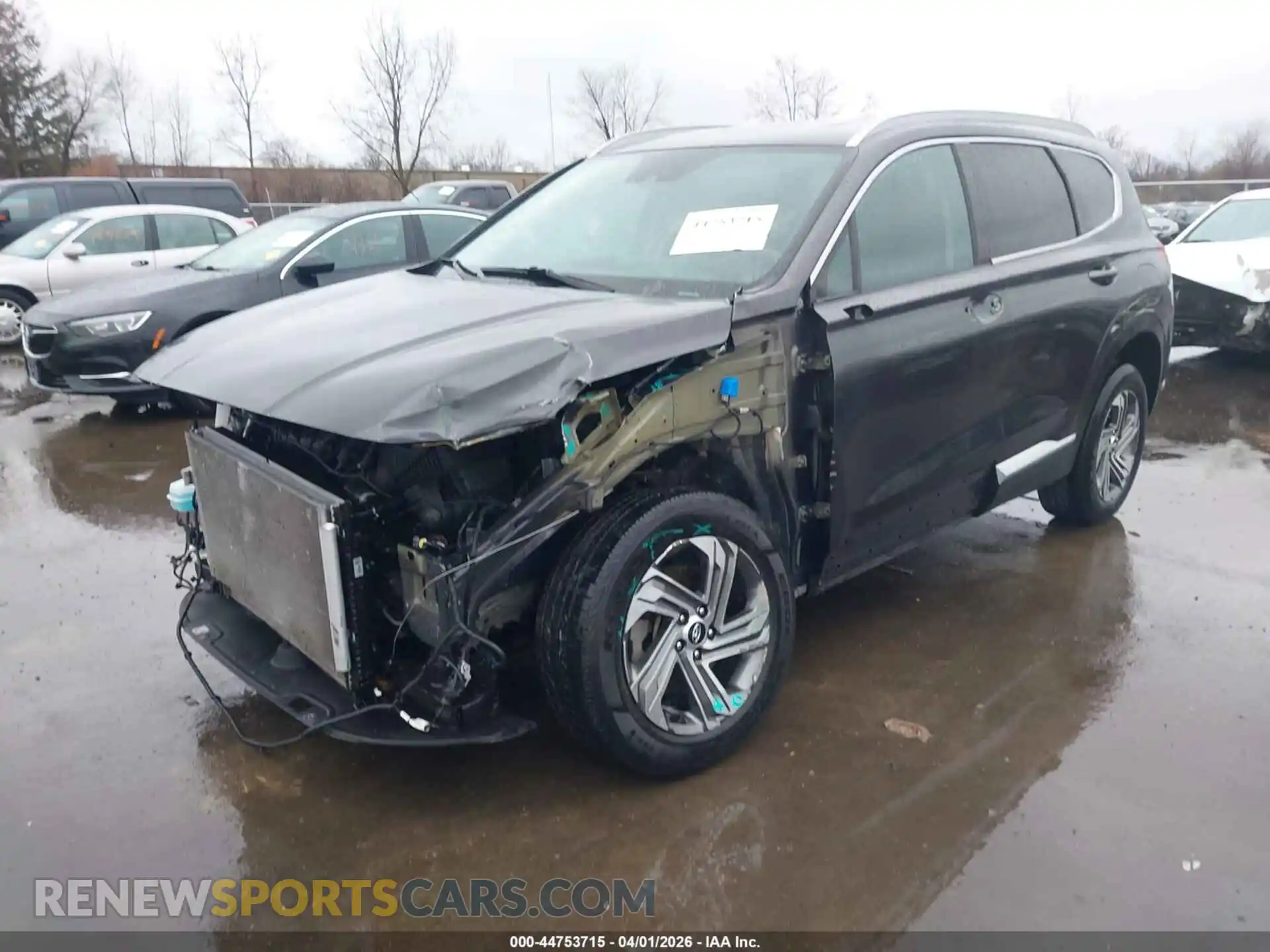 2 Photograph of a damaged car 5NMS2DAJ3MH347653 HYUNDAI SANTA FE 2021