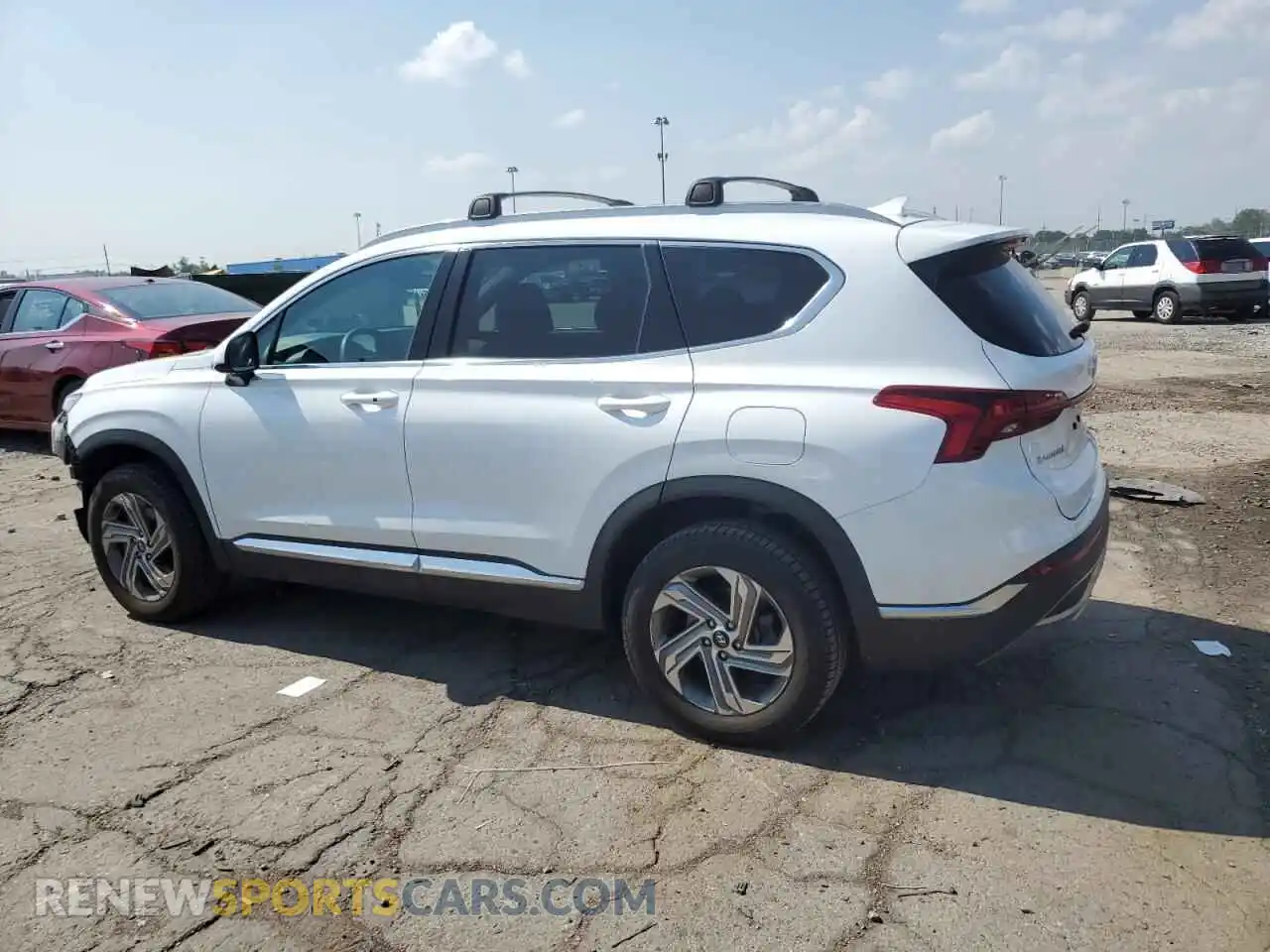 2 fotografías del automóvil dañado 5NMS2DAJ3MH372763 HYUNDAI SANTA FE 2021