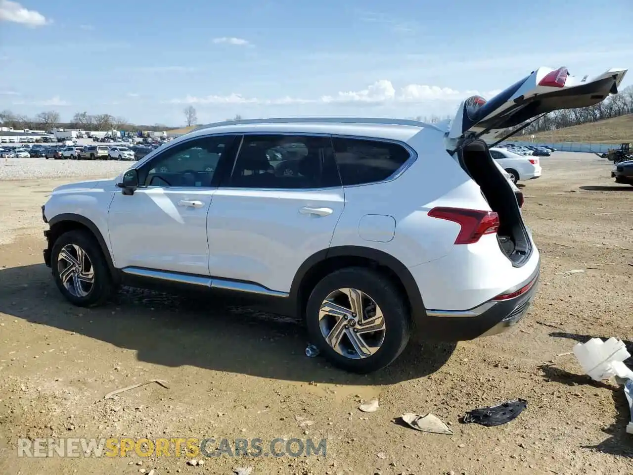 2 Photograph of a damaged car 5NMS2DAJ4MH324771 HYUNDAI SANTA FE 2021