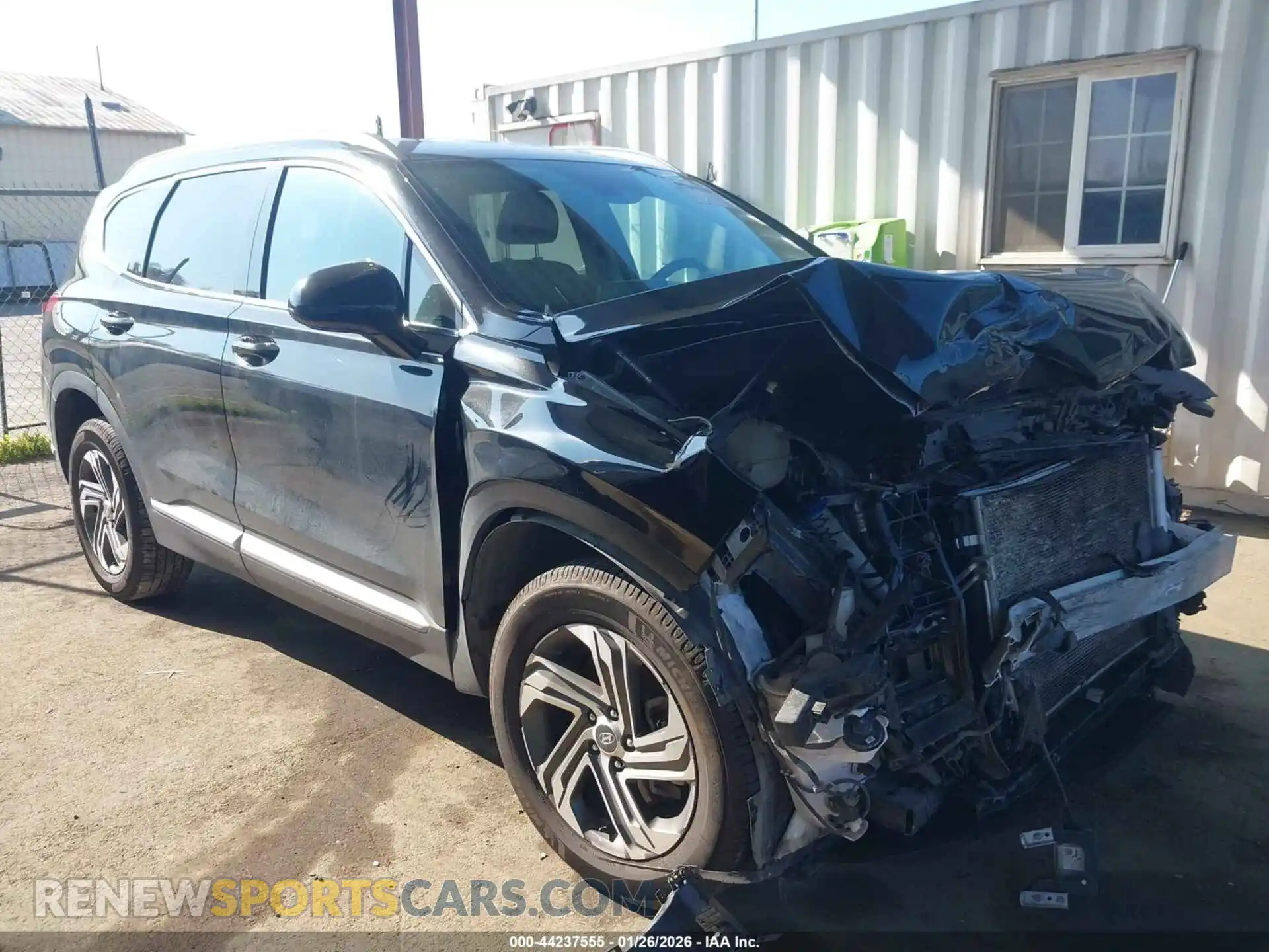 1 Photograph of a damaged car 5NMS2DAJ5MH324679 HYUNDAI SANTA FE 2021