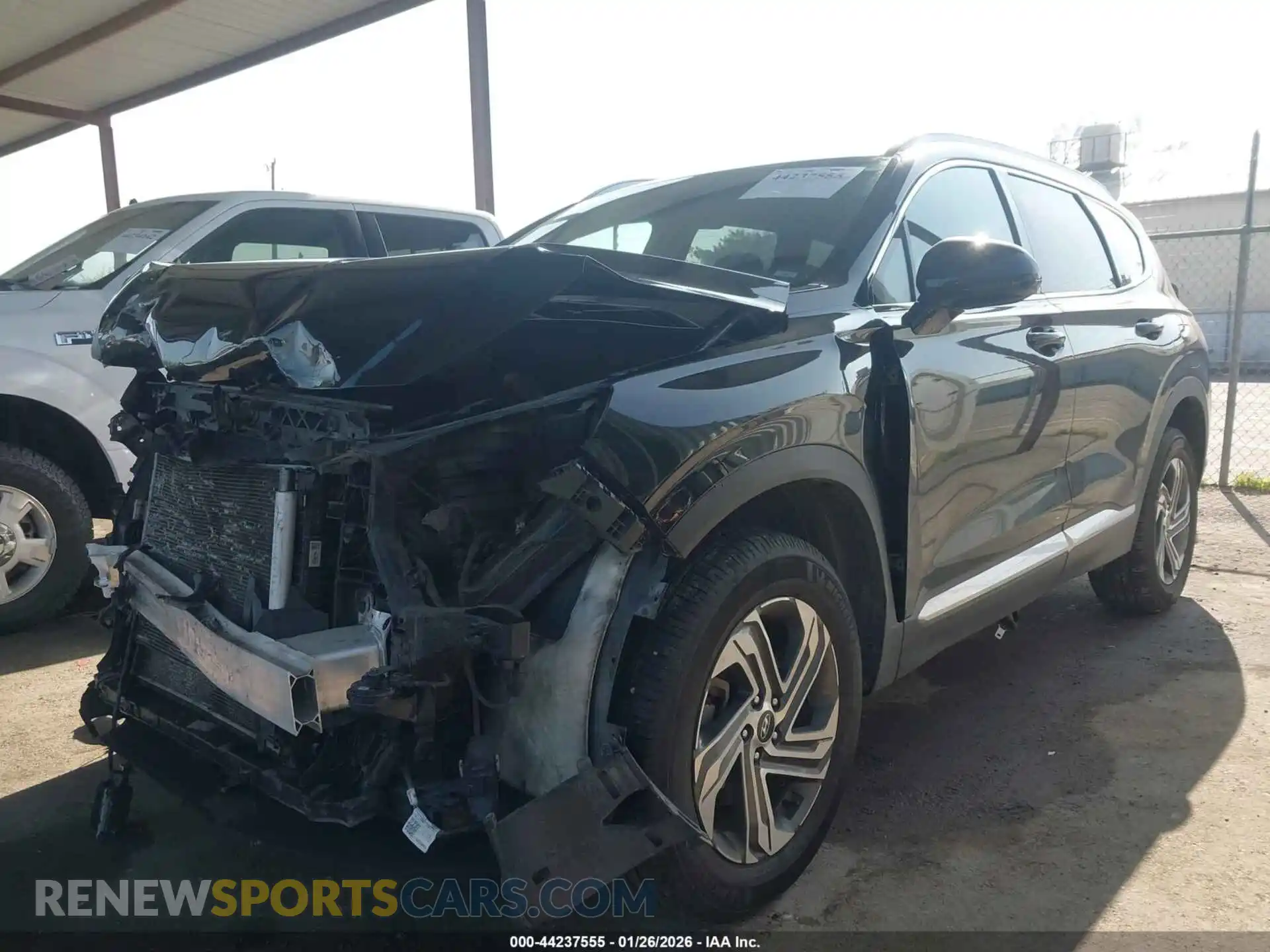 2 Photograph of a damaged car 5NMS2DAJ5MH324679 HYUNDAI SANTA FE 2021