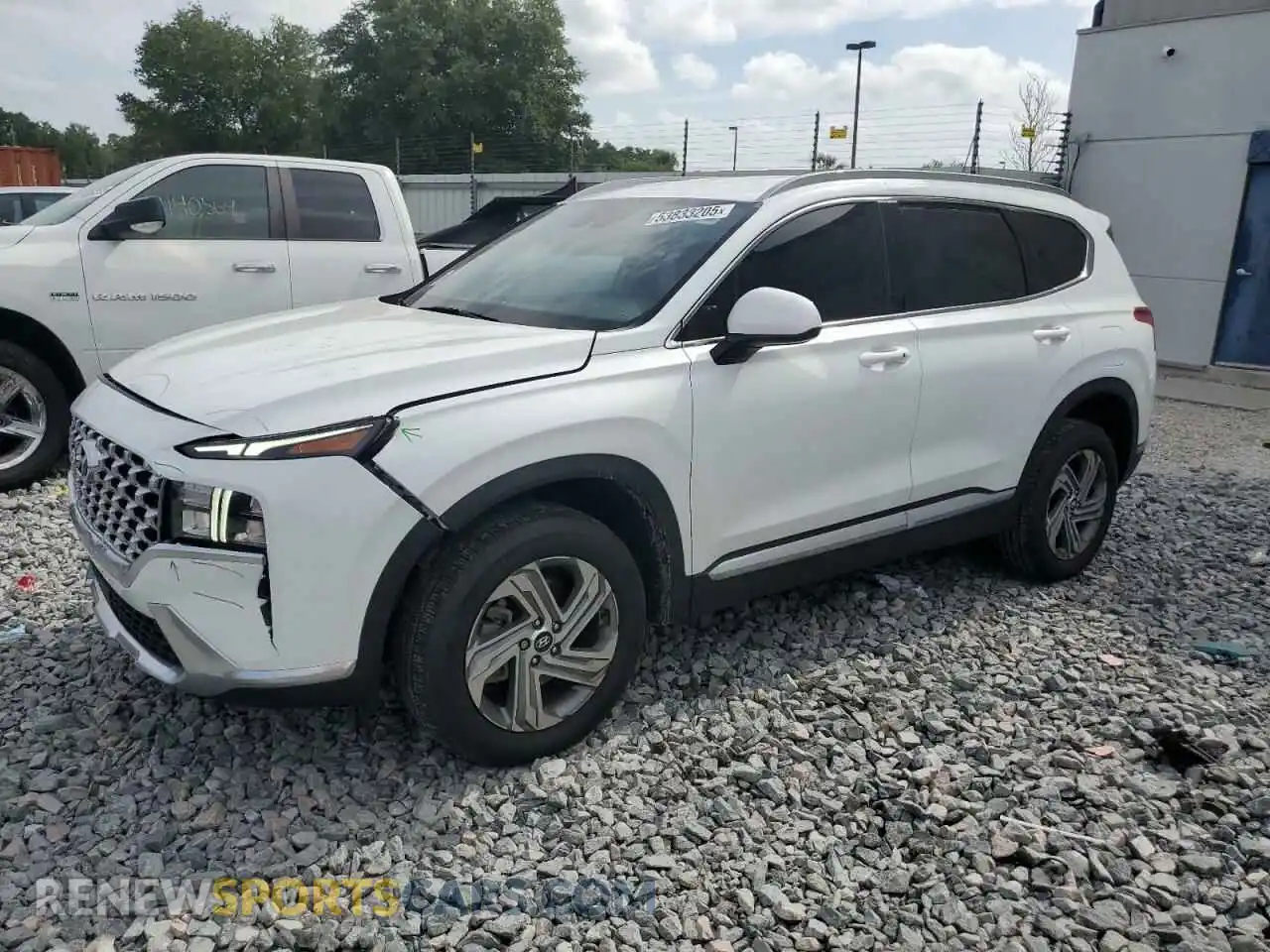 1 Photograph of a damaged car 5NMS2DAJ5MH346472 HYUNDAI SANTA FE 2021