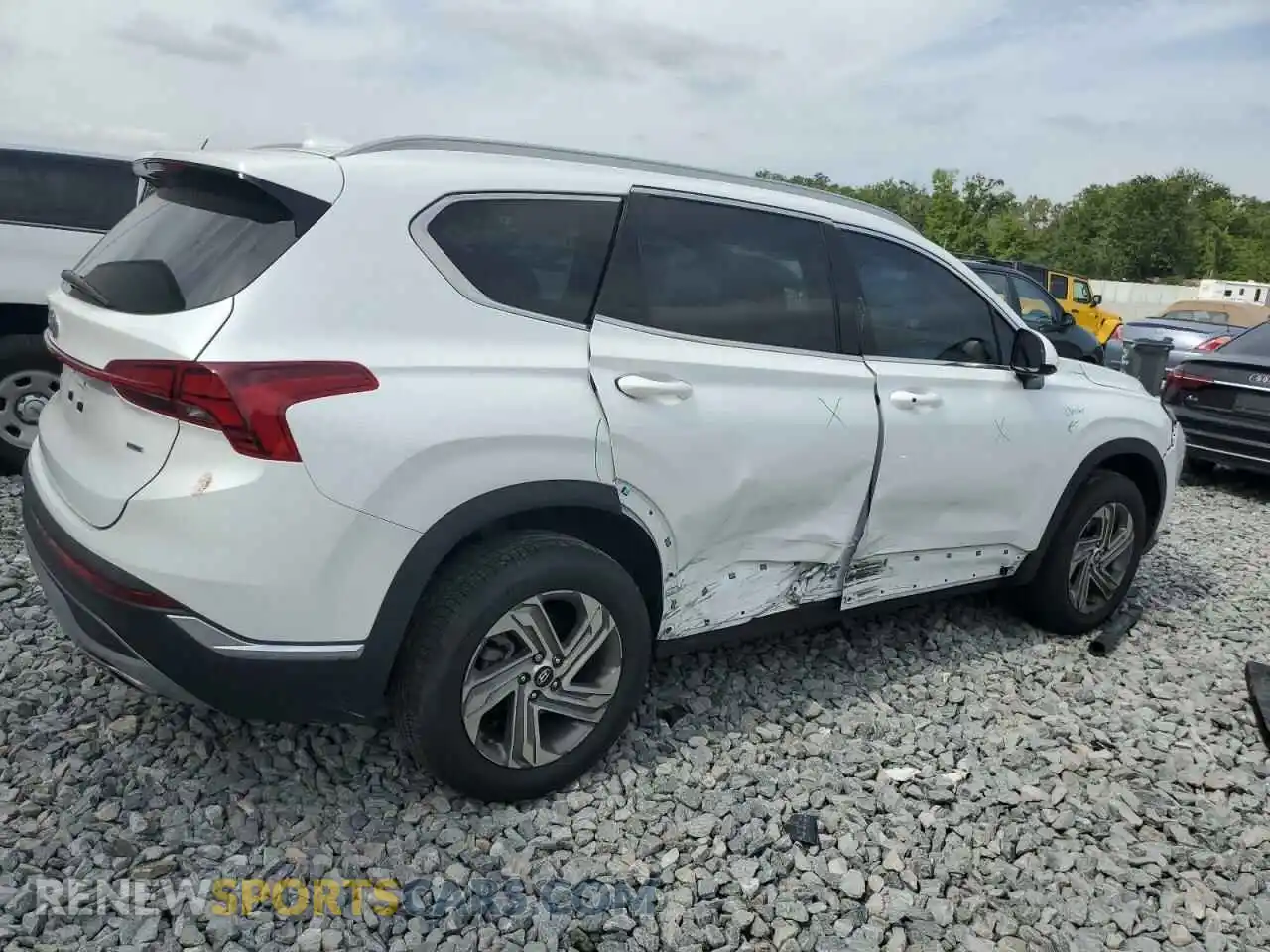 3 Photograph of a damaged car 5NMS2DAJ5MH346472 HYUNDAI SANTA FE 2021