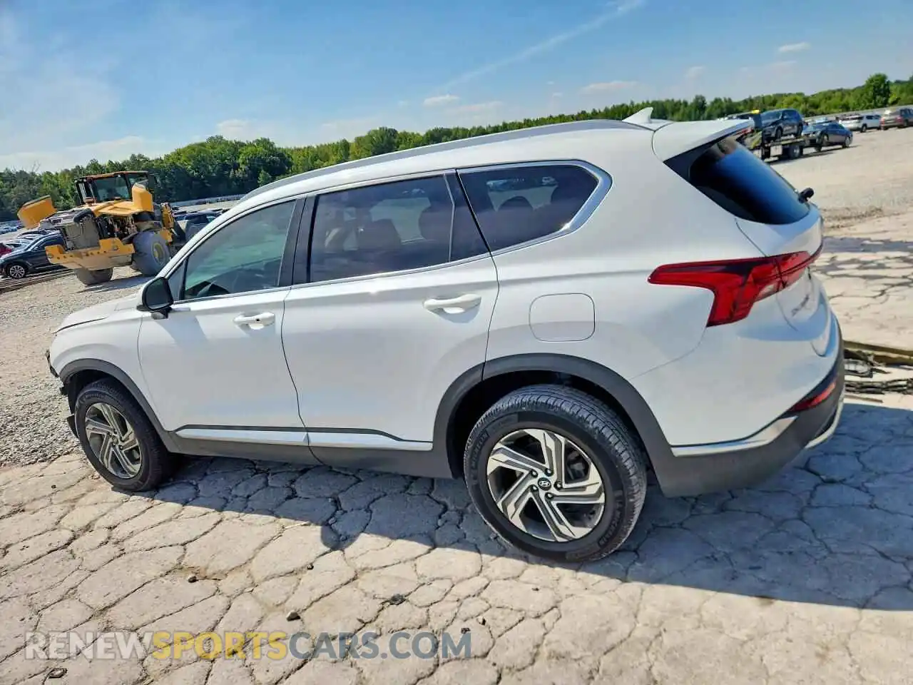 2 Photograph of a damaged car 5NMS2DAJ5MH352773 HYUNDAI SANTA FE 2021
