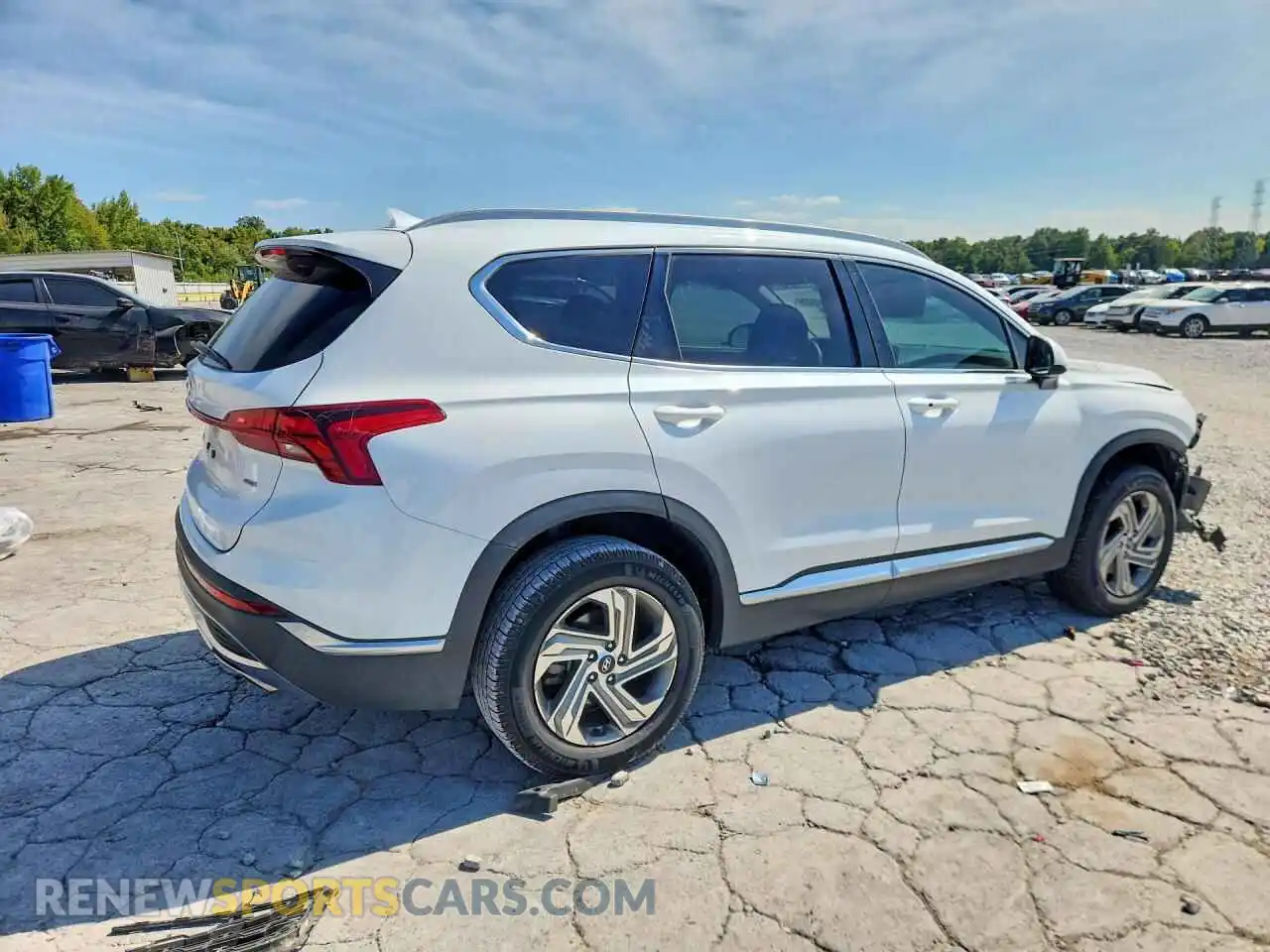 3 Photograph of a damaged car 5NMS2DAJ5MH352773 HYUNDAI SANTA FE 2021