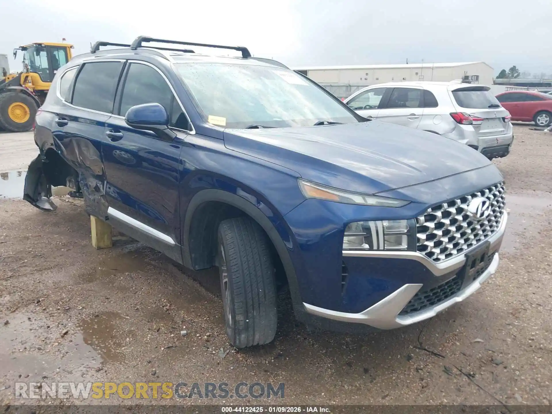 1 Photograph of a damaged car 5NMS2DAJ5MH360307 HYUNDAI SANTA FE 2021
