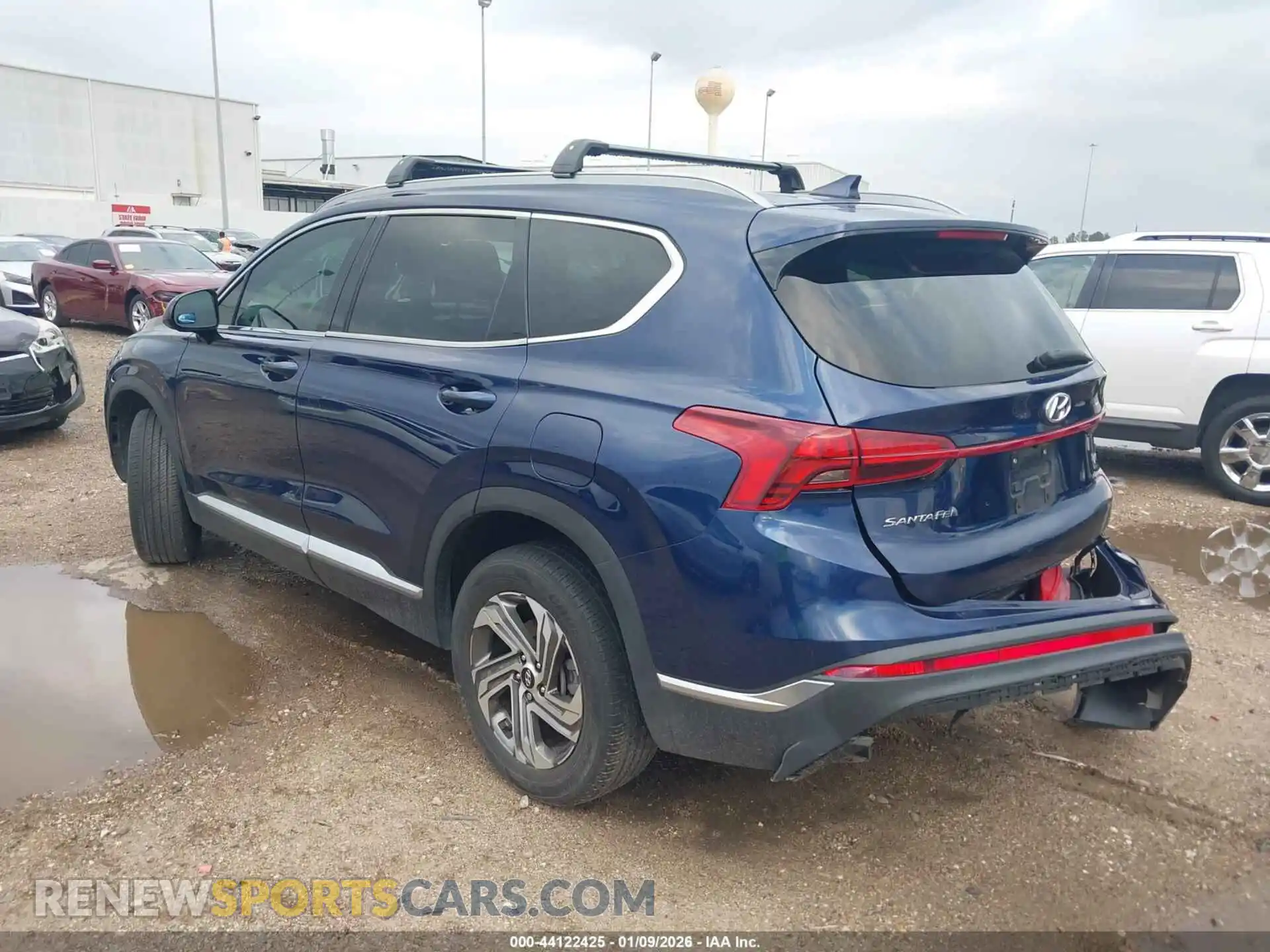 3 Photograph of a damaged car 5NMS2DAJ5MH360307 HYUNDAI SANTA FE 2021