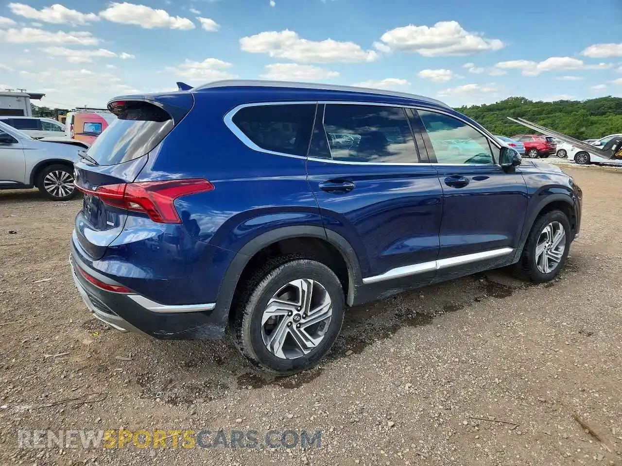 3 Photograph of a damaged car 5NMS2DAJ5MH362509 HYUNDAI SANTA FE 2021