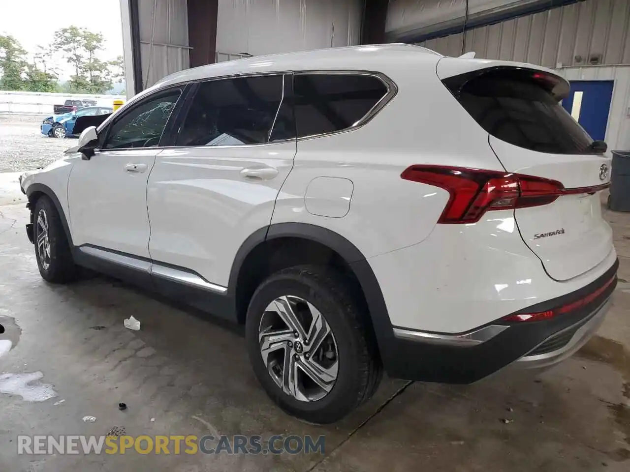 2 Photograph of a damaged car 5NMS2DAJ6MH308930 HYUNDAI SANTA FE 2021